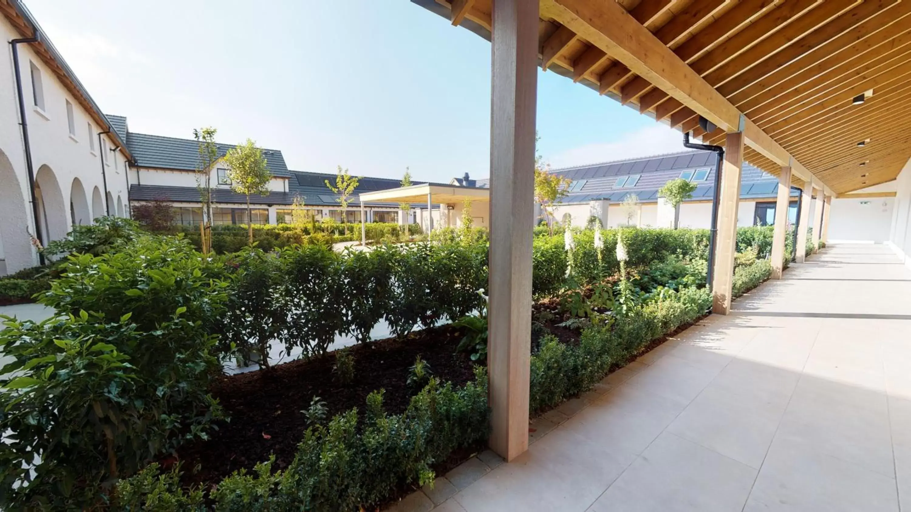 Patio in The Salthouse Hotel