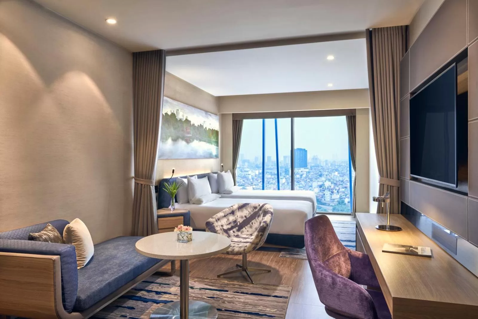 City view in Novotel Hanoi Thai Ha