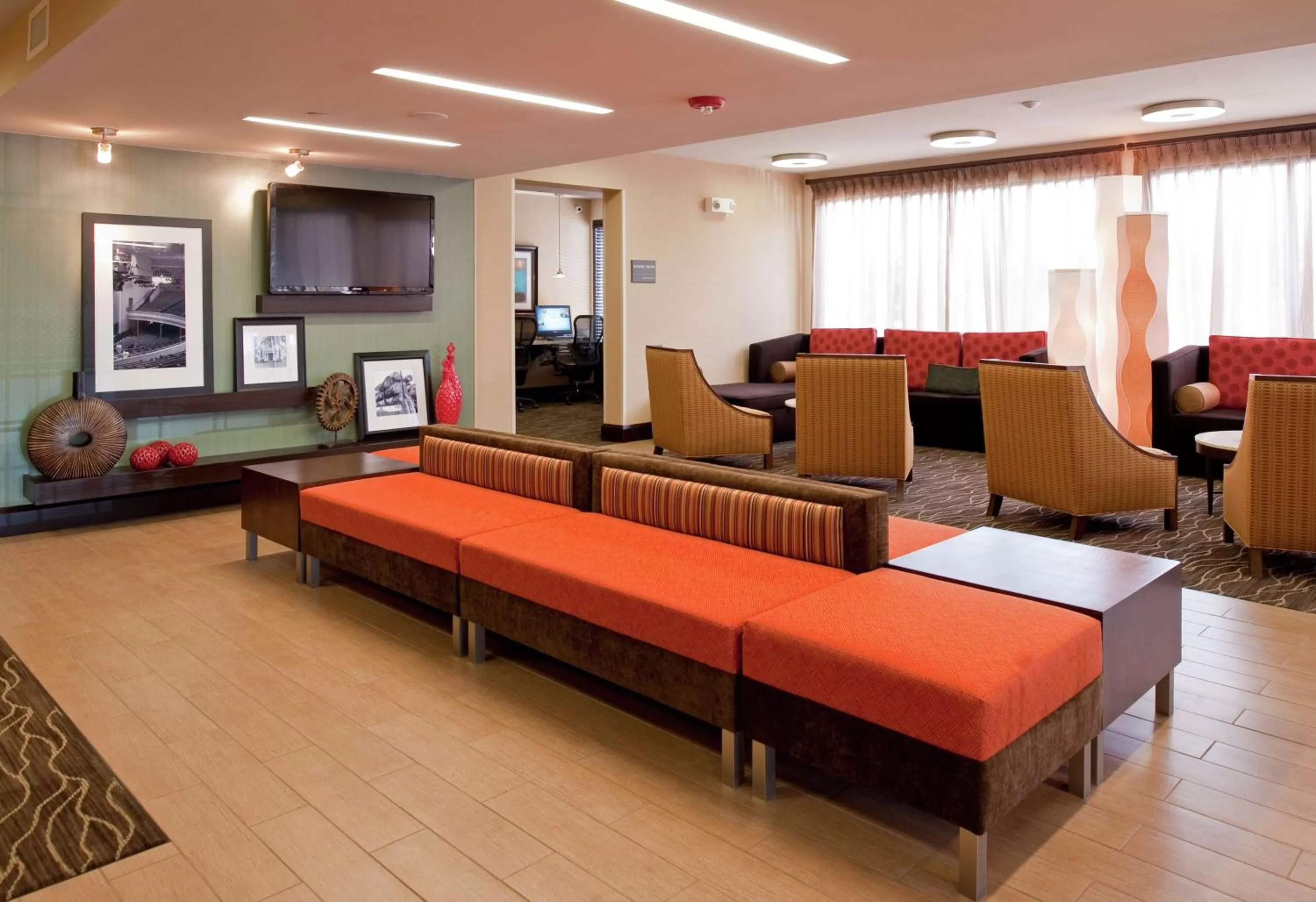 Lobby or reception in Hampton Inn Nashville/Brentwood-I-65S