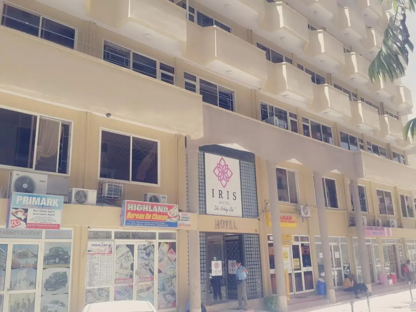 Facade/entrance, Property Building in Iris Hotel Dar Es Salaam