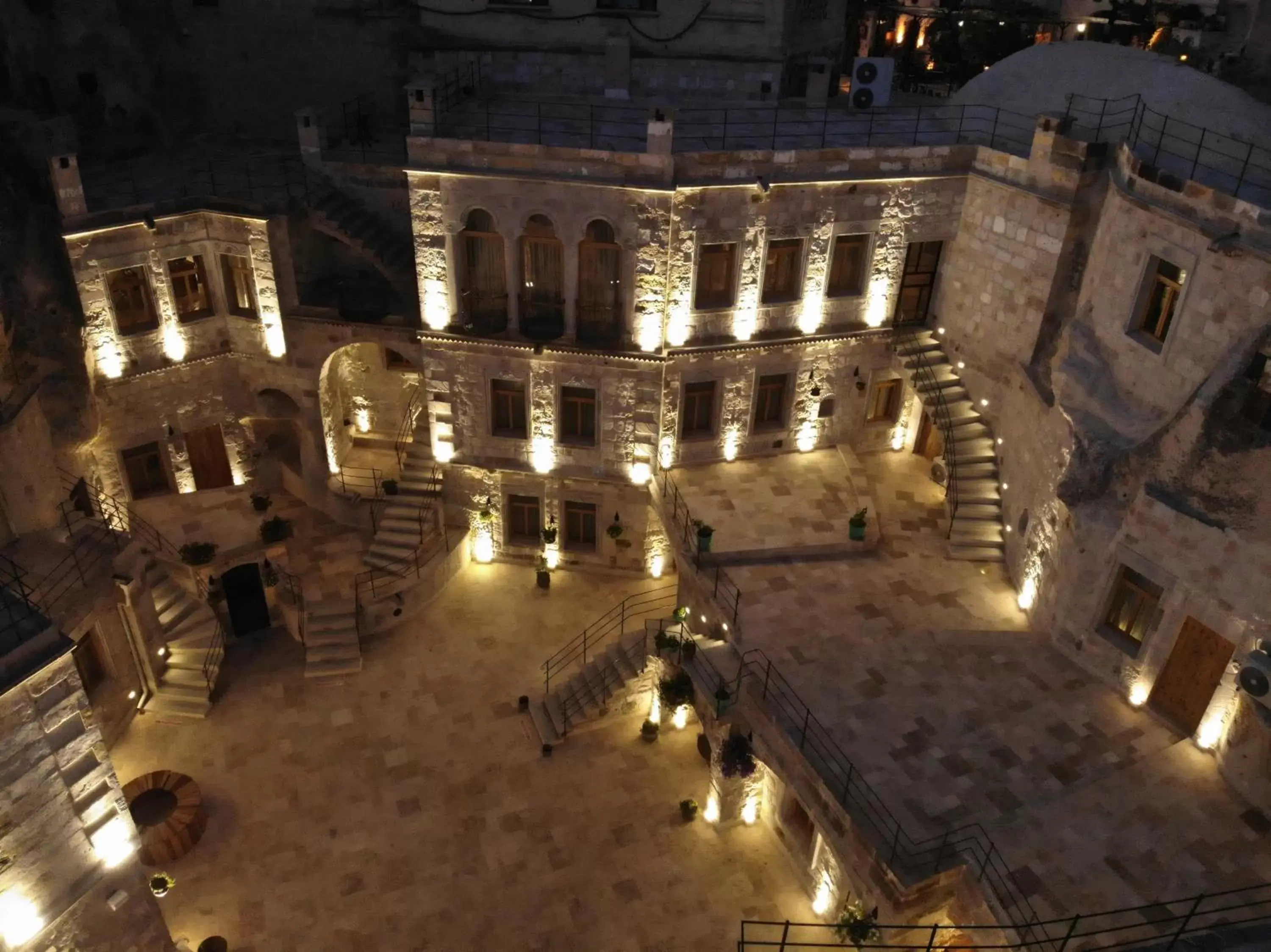 Night, Bird's-eye View in Imperial Cave Suites & Spa