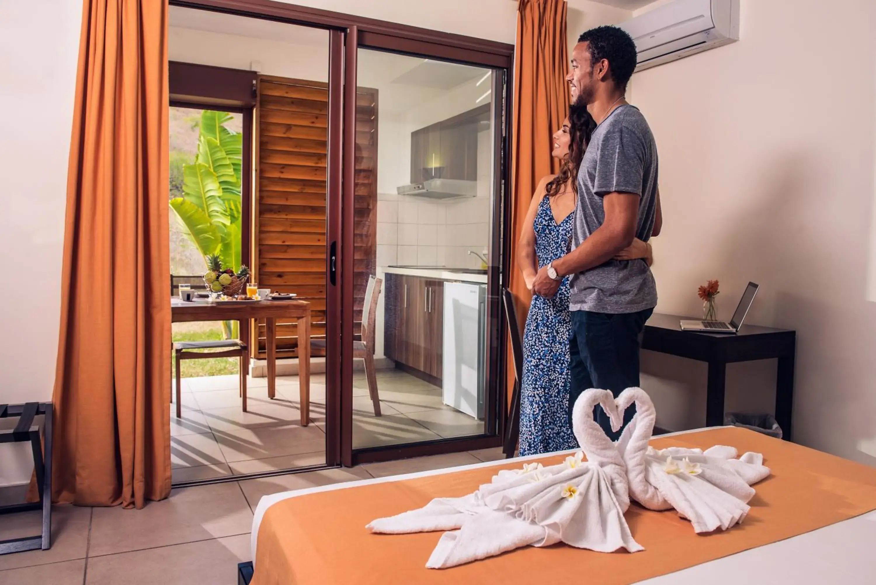 Balcony/Terrace, Guests in Tama Hotel