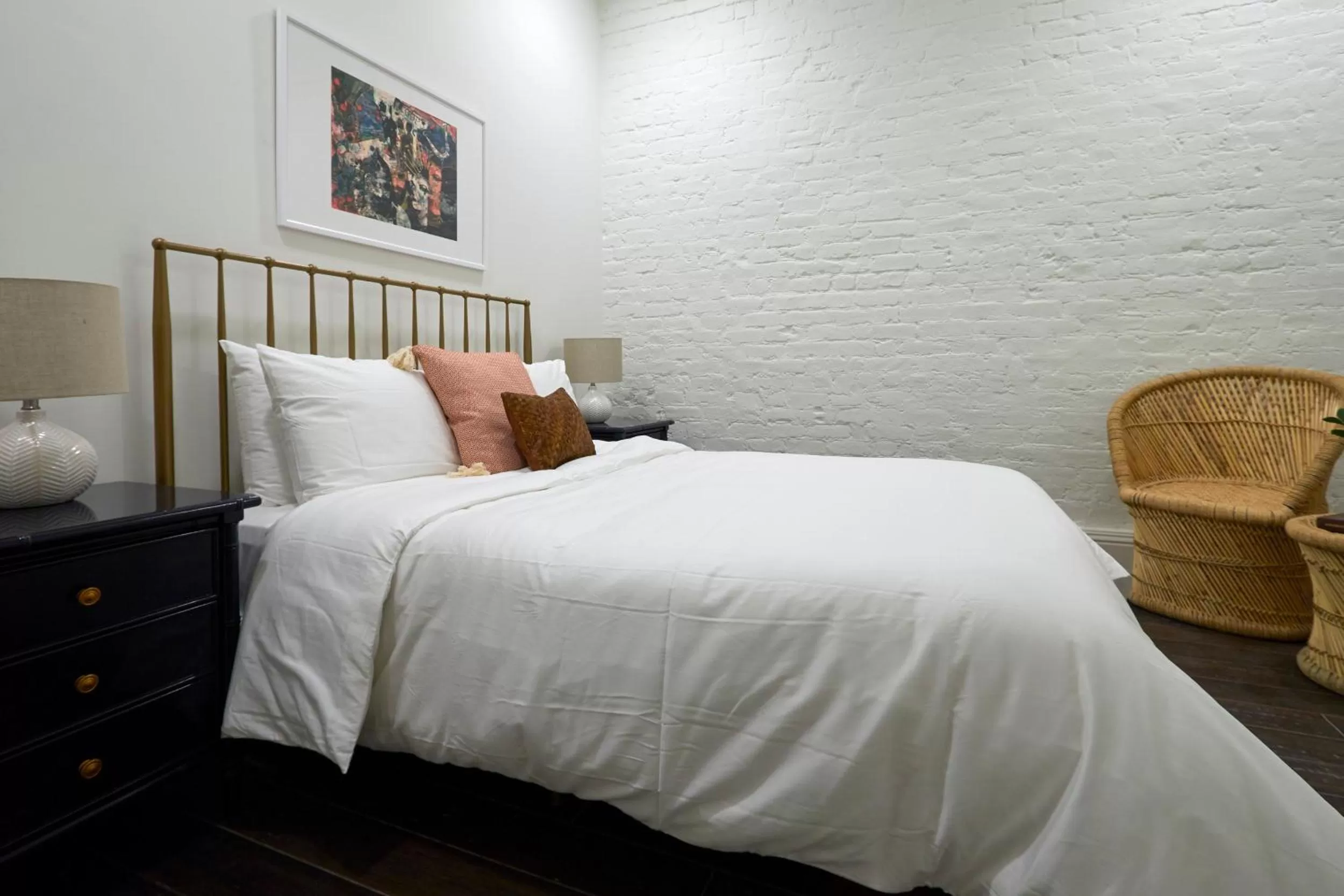 Living room, Bed in Sonder Lafayette Square