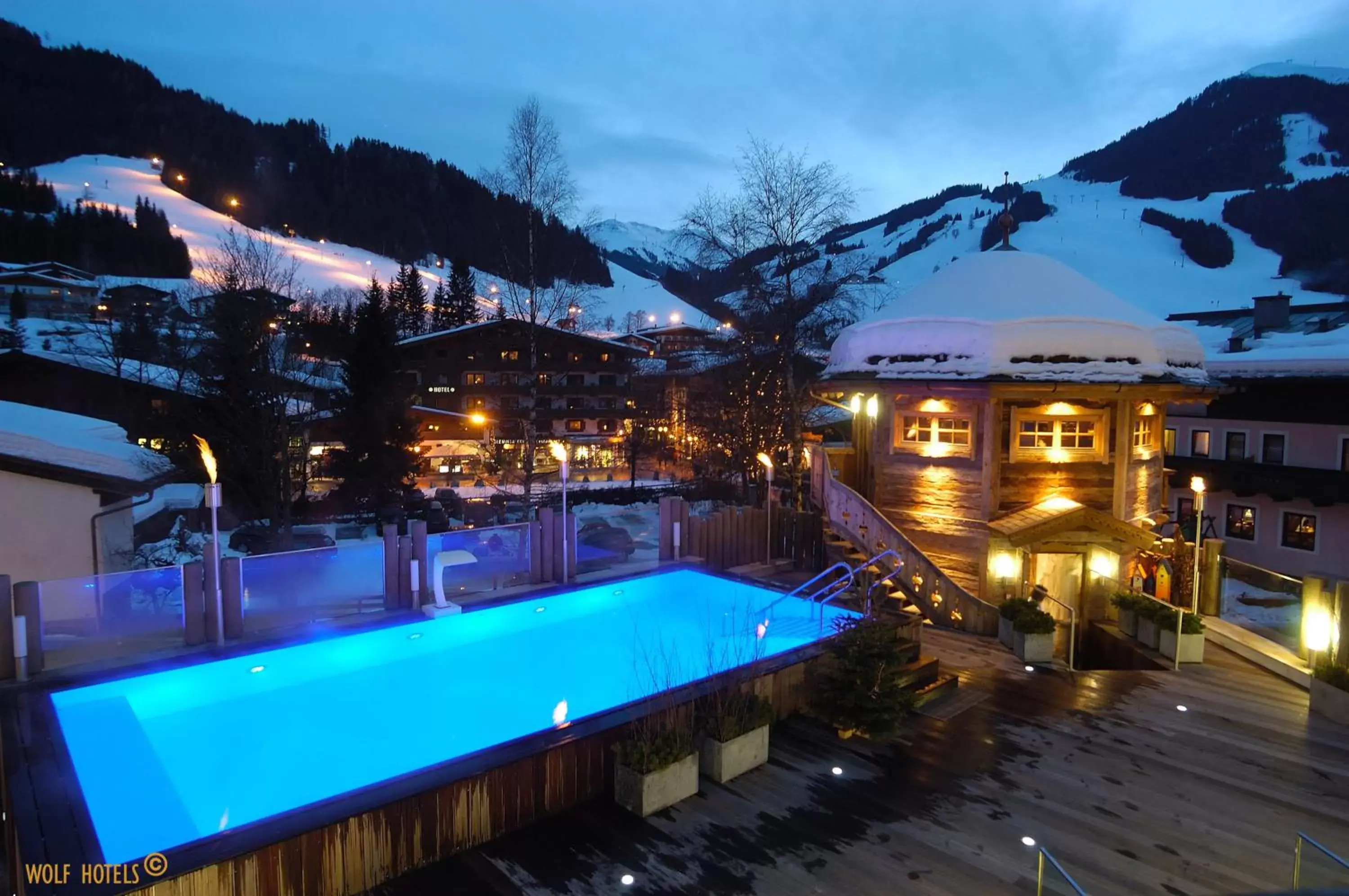 Swimming Pool in Hotel Alpine Palace