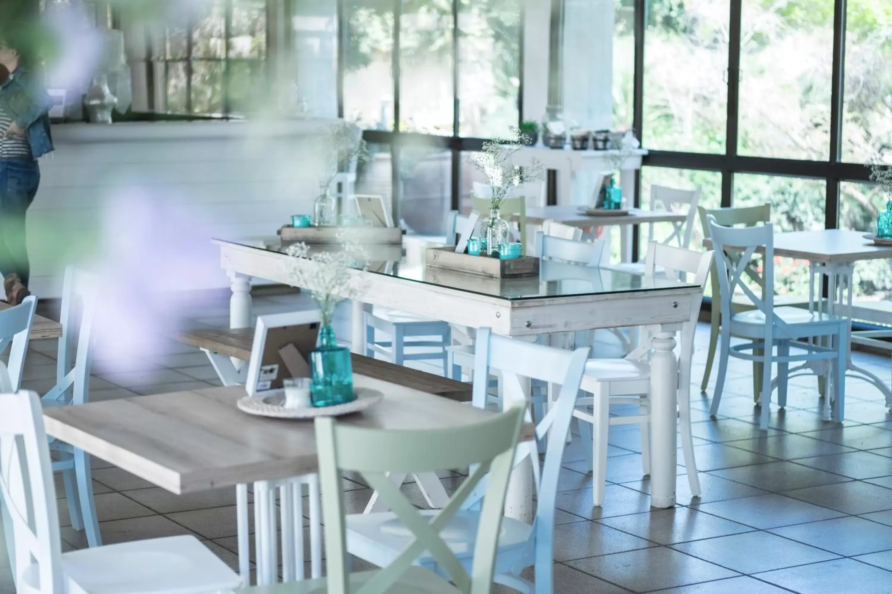 Balcony/Terrace, Restaurant/Places to Eat in Ramat Rachel Resort