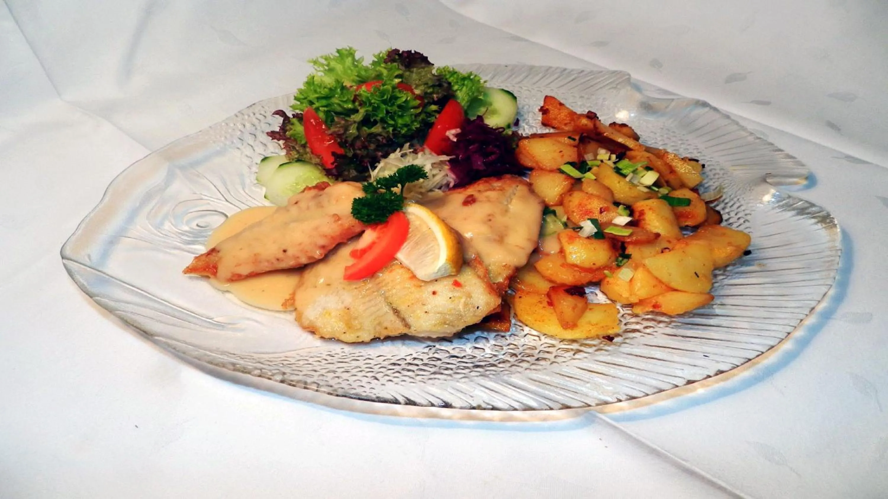 Food and drinks in Hotel Deutsche Flagge