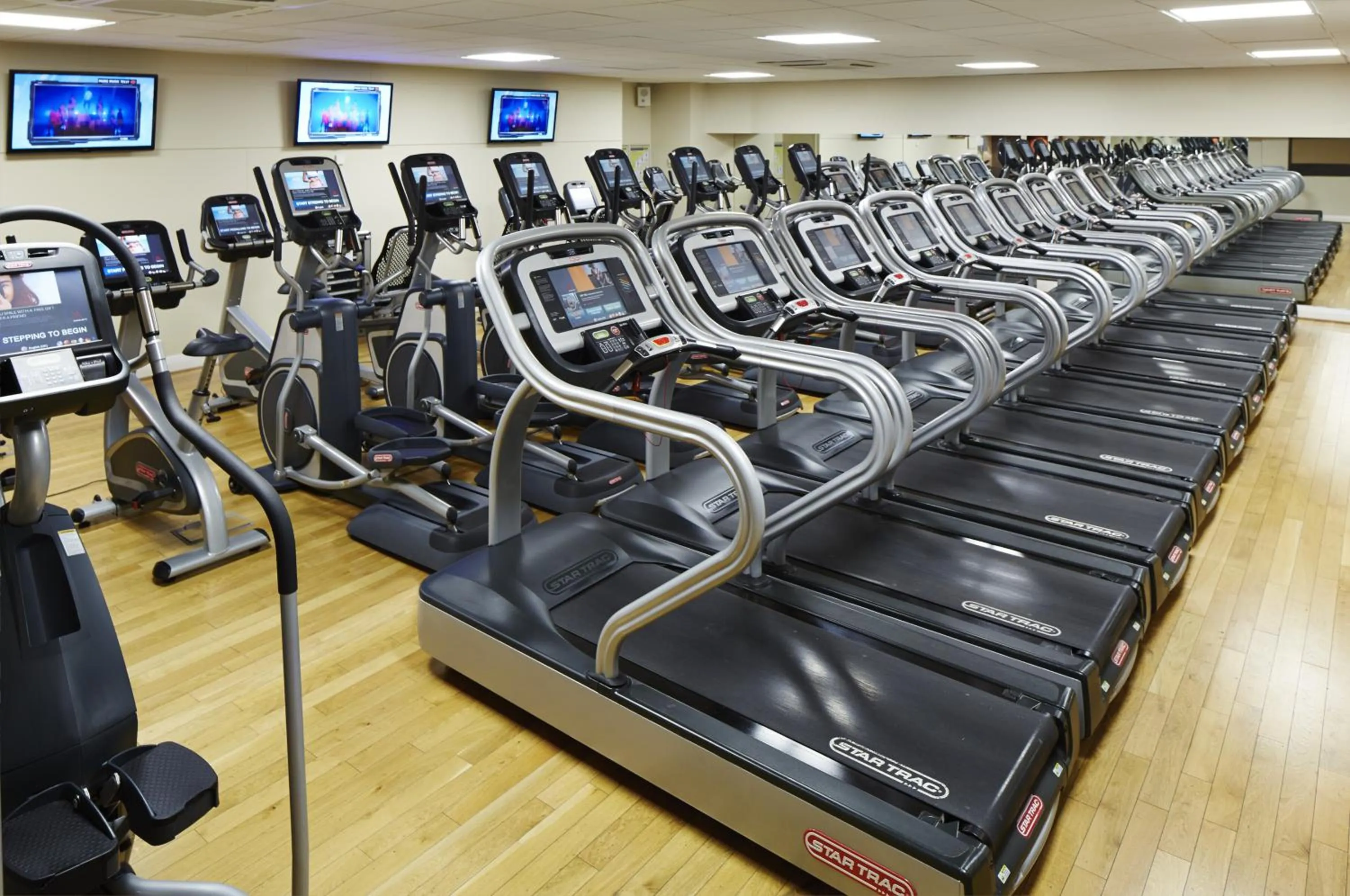Fitness centre/facilities in Meon Valley Hotel, Spa & Golf