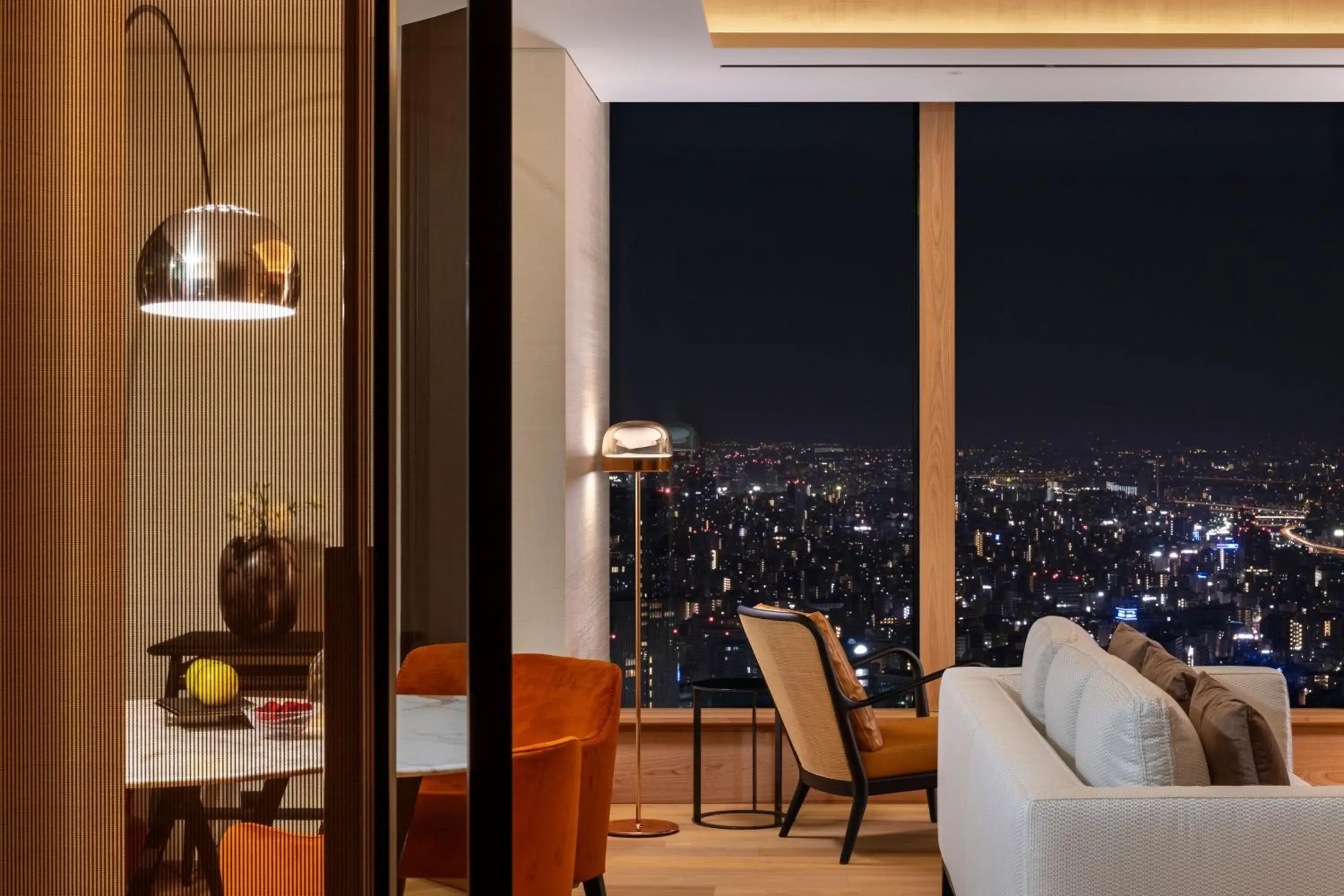 Living room in Bulgari Hotel Tokyo