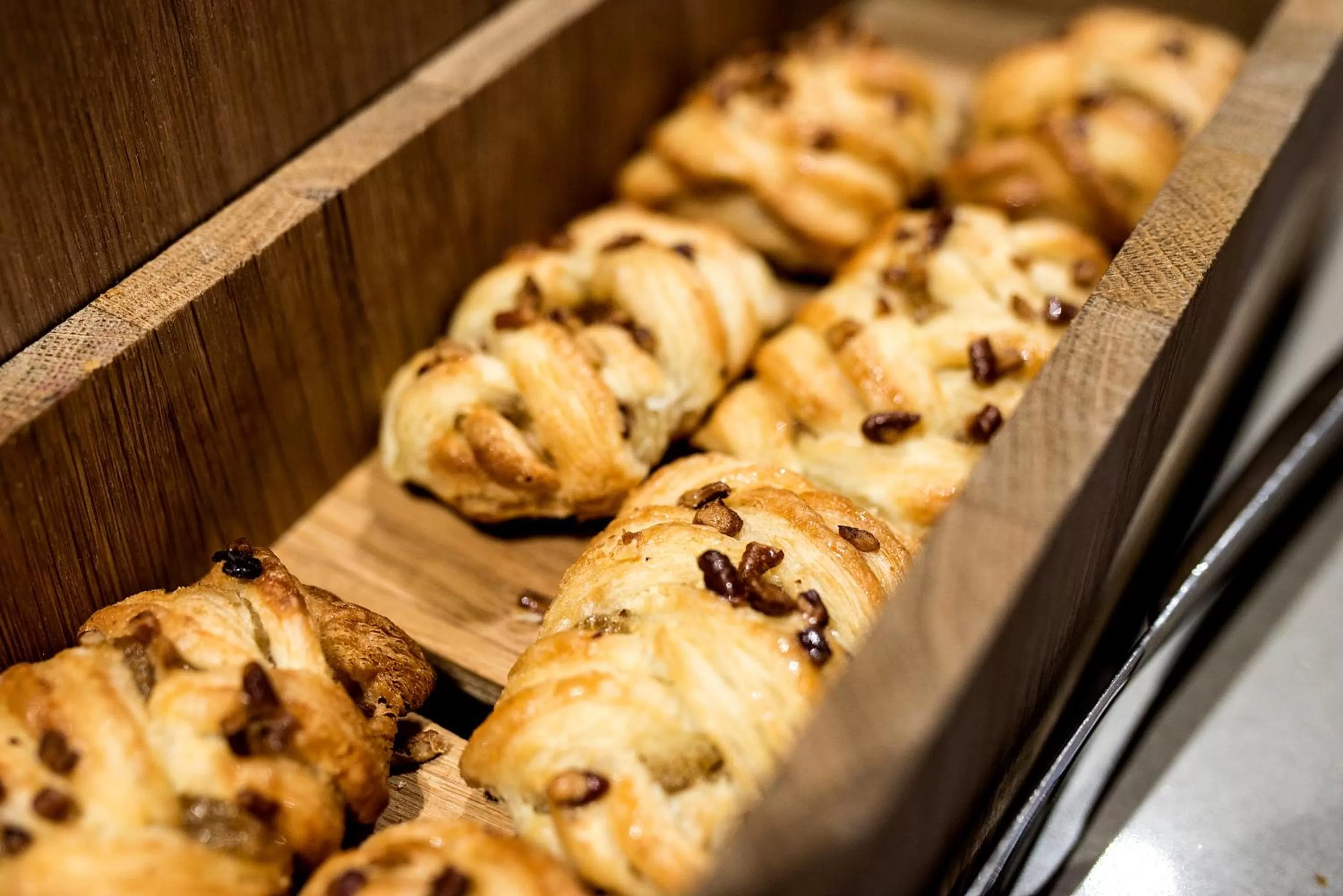 Continental breakfast in Peter Scott House Birmingham