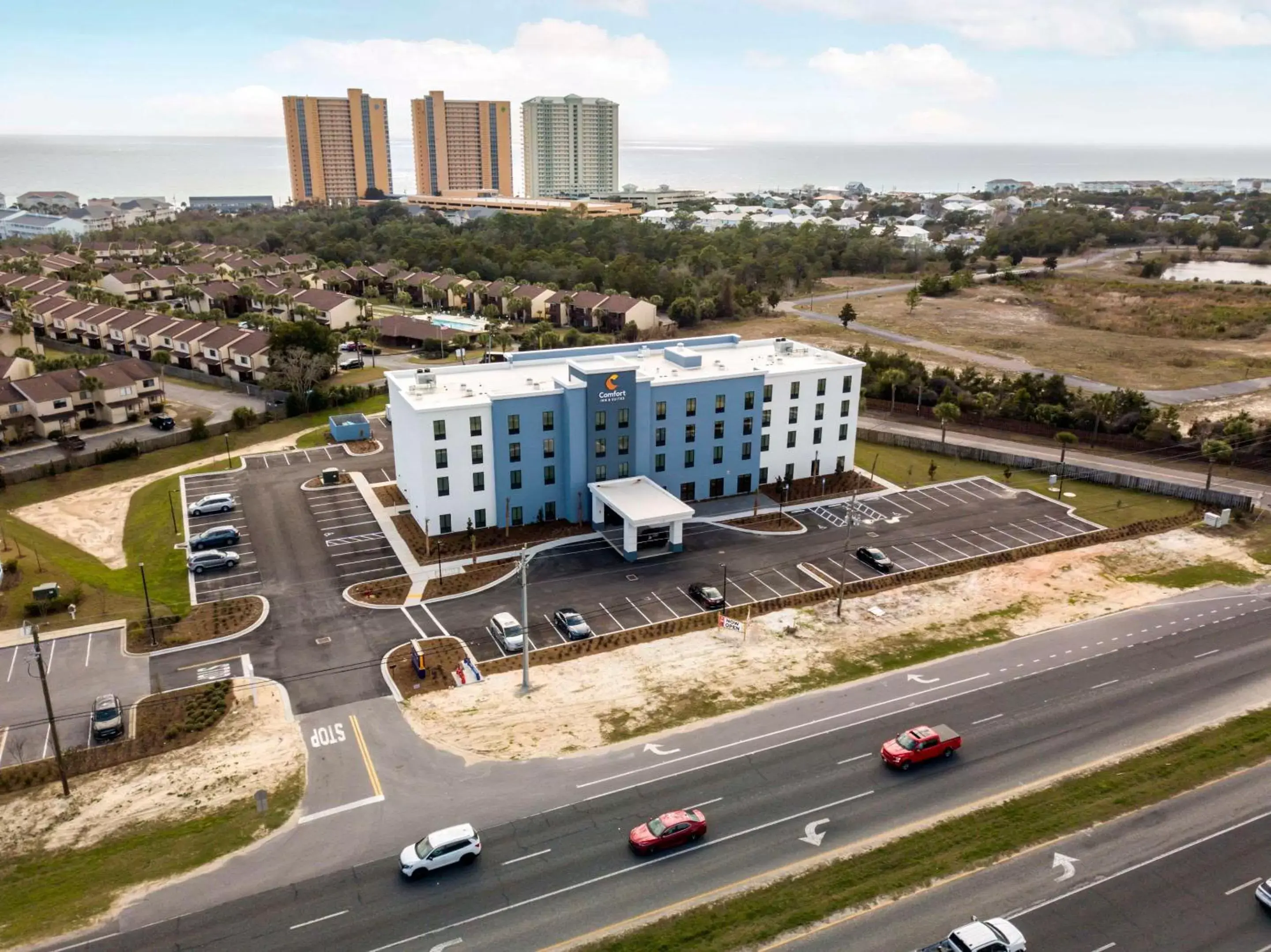 Property building, Bird's-eye View in Comfort Inn & Suites Panama City Beach - Pier Park Area