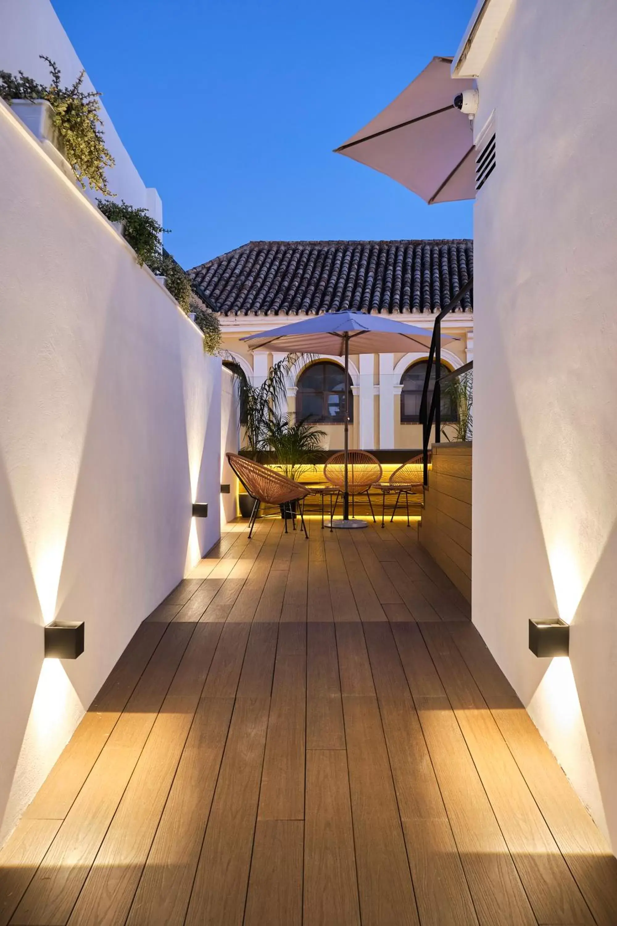 Balcony/Terrace in Sweet Sevilla Suites