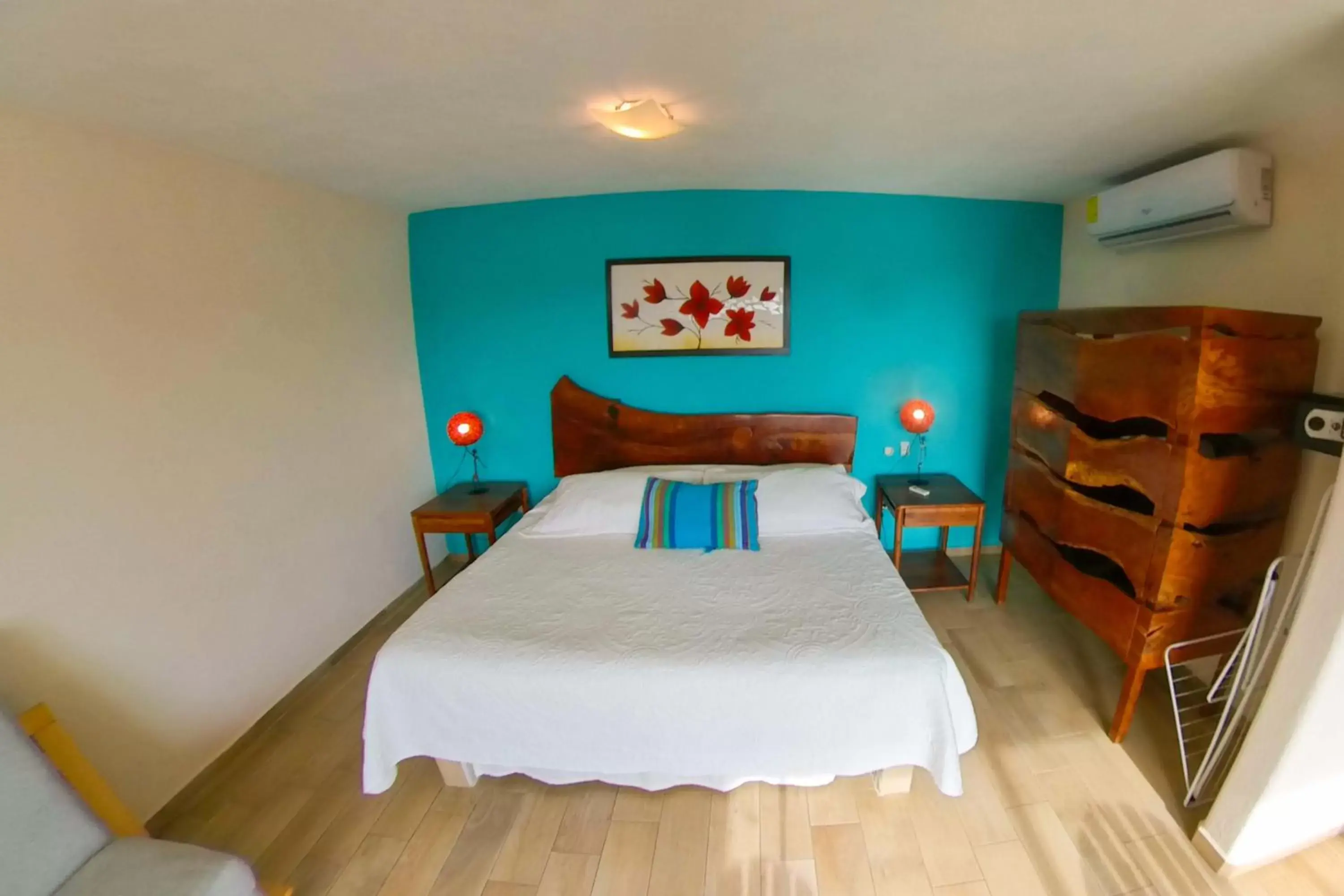 Bed in Villa Los Corales