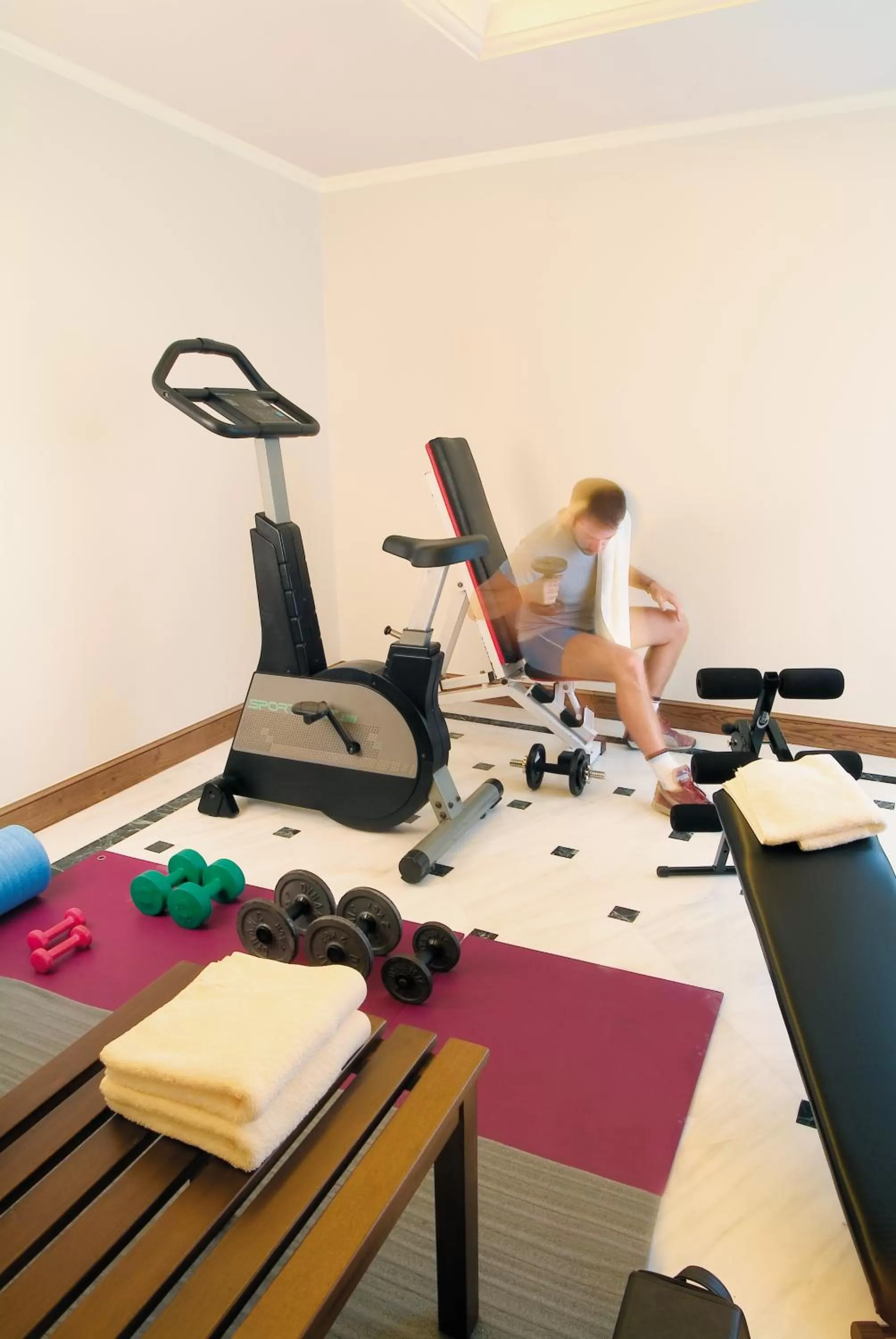 Fitness centre/facilities in Hotel Ippoliti