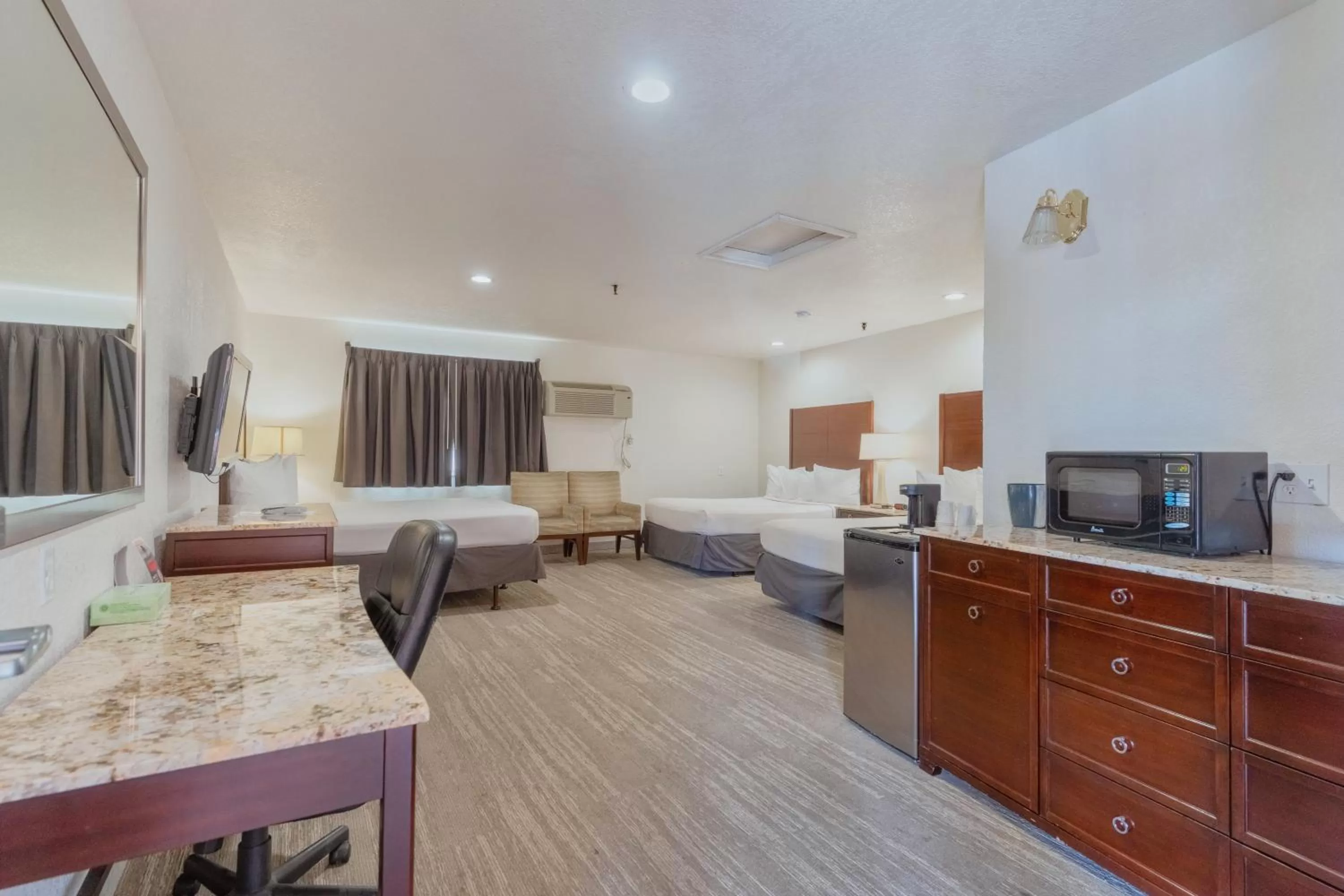 Bed in The Yosemite Inn