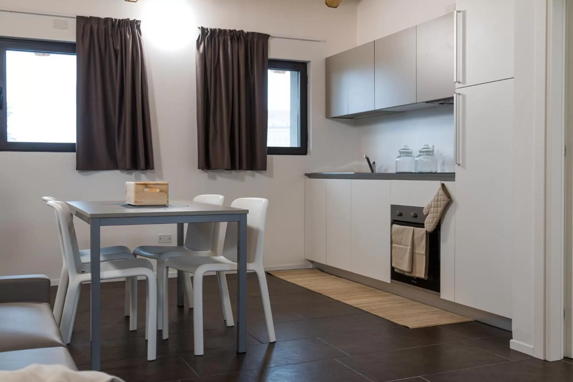 Kitchen or kitchenette in Hotel Cascina Fossata & Residence