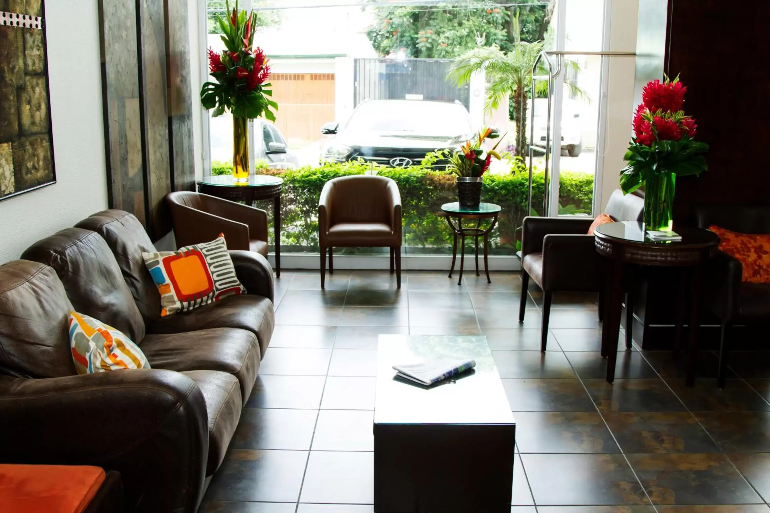 Lobby or reception in Rincon del Valle Hotel & Suites