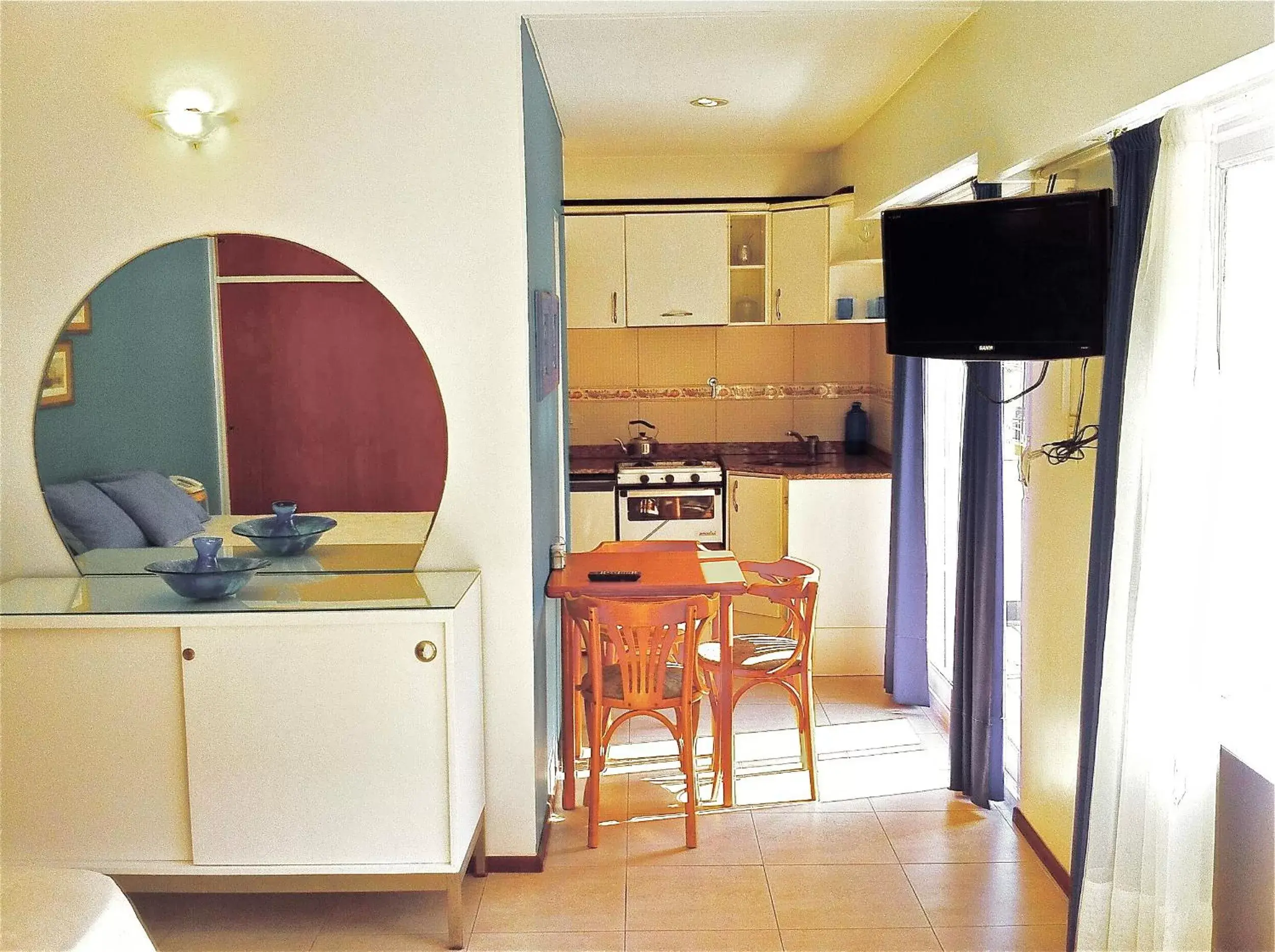 Dining area, Kitchen/Kitchenette in Loft Argentino Apart Buenos Aires