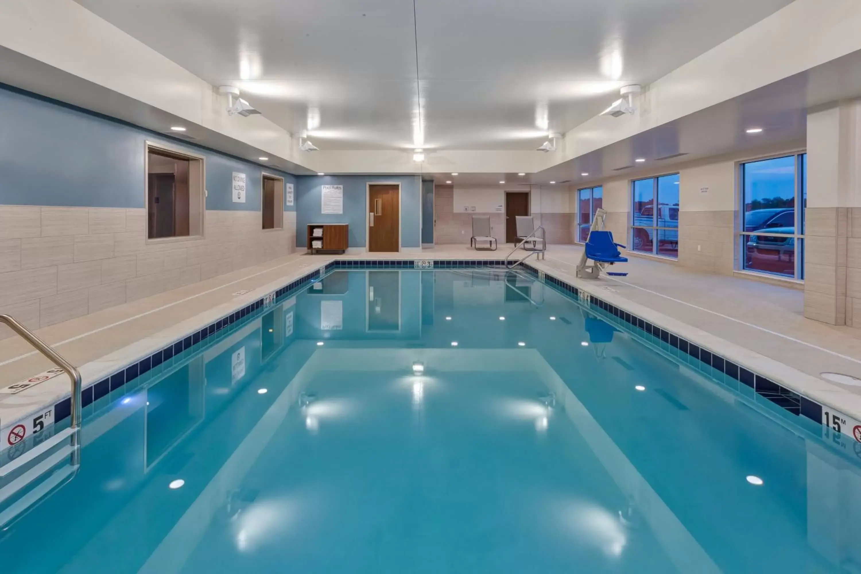 Swimming Pool in Holiday Inn Express & Suites - Cedar Springs - Grand Rapids N, an IHG Hotel