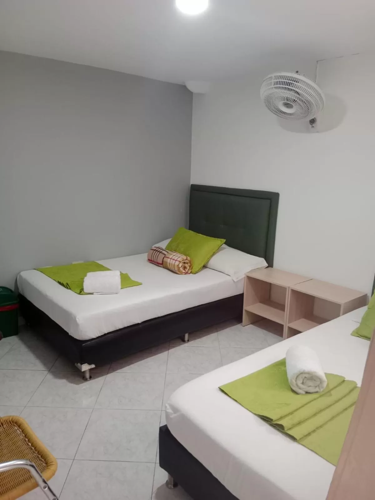 Bed in Hotel El Deportista