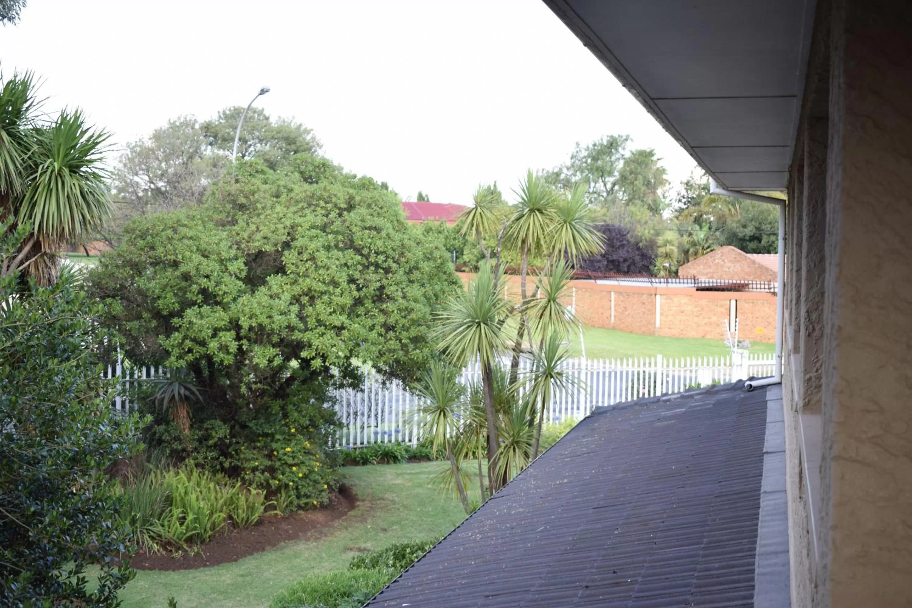 Garden view in Moye Guest House