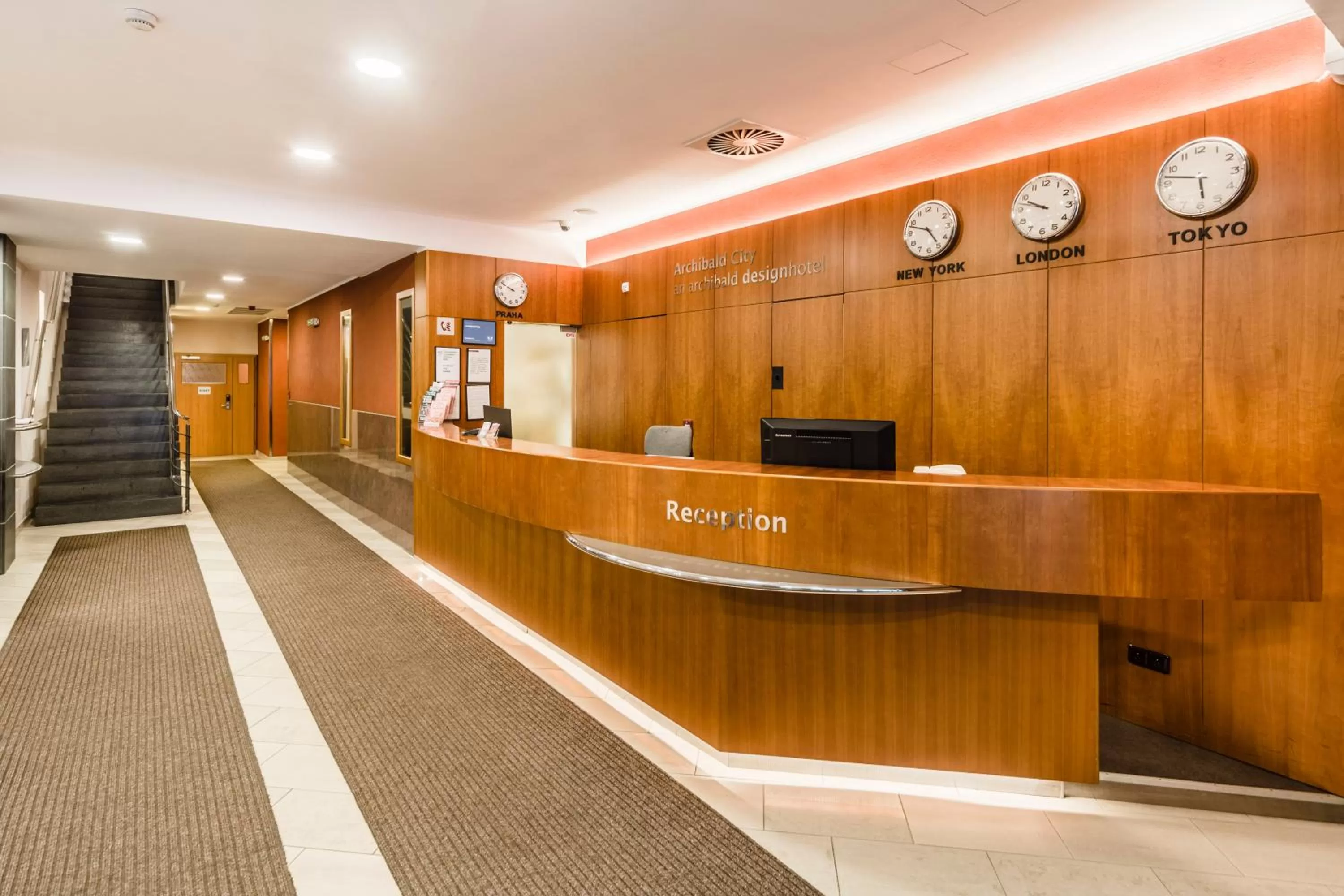 Lobby or reception in Archibald City