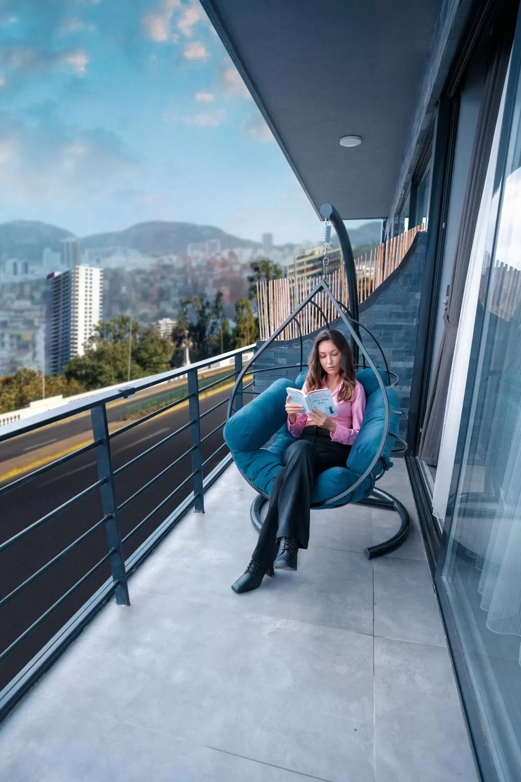 Balcony/Terrace in Melanj Airport Hotel