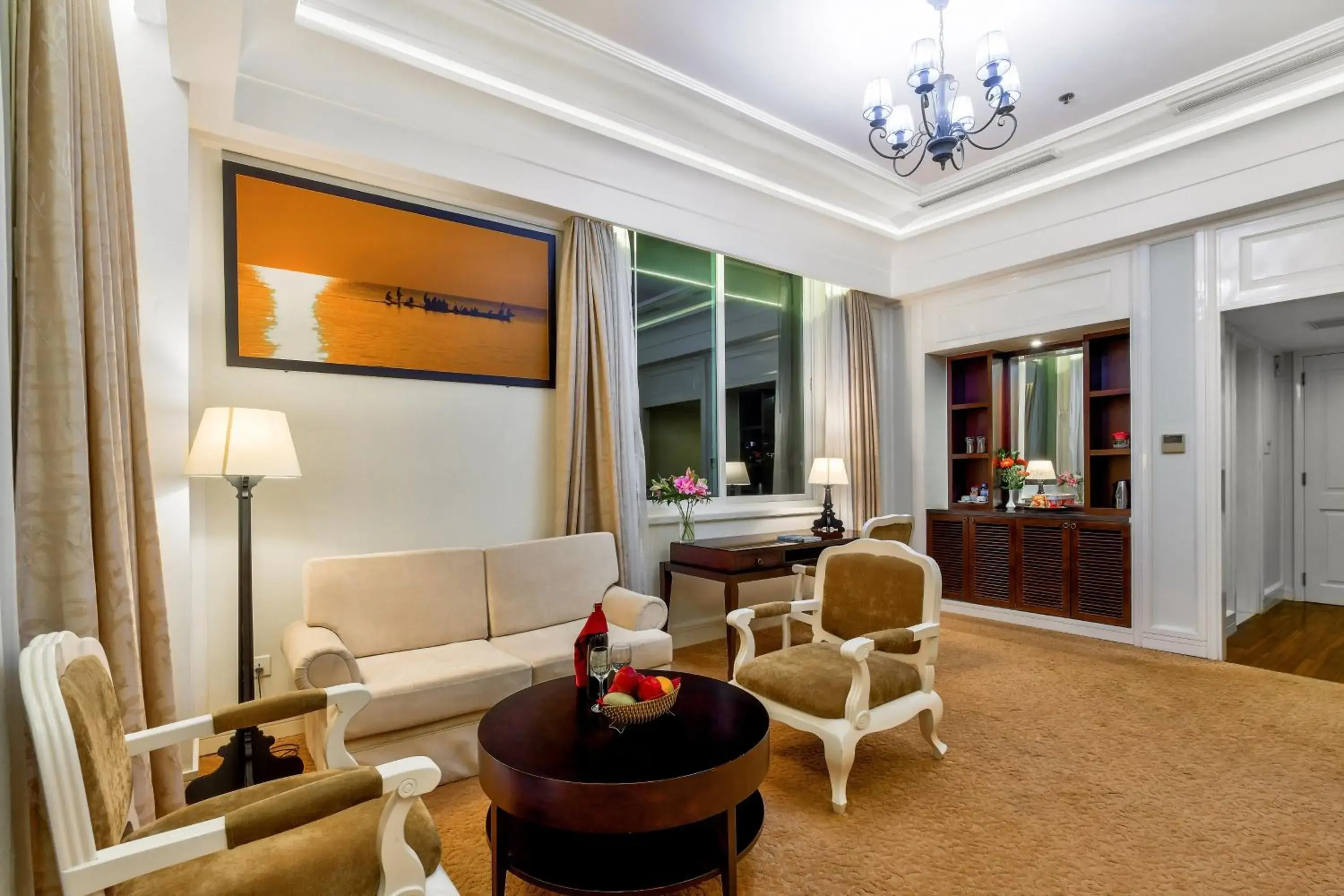 Living room, Seating Area in La Sapinette Hotel