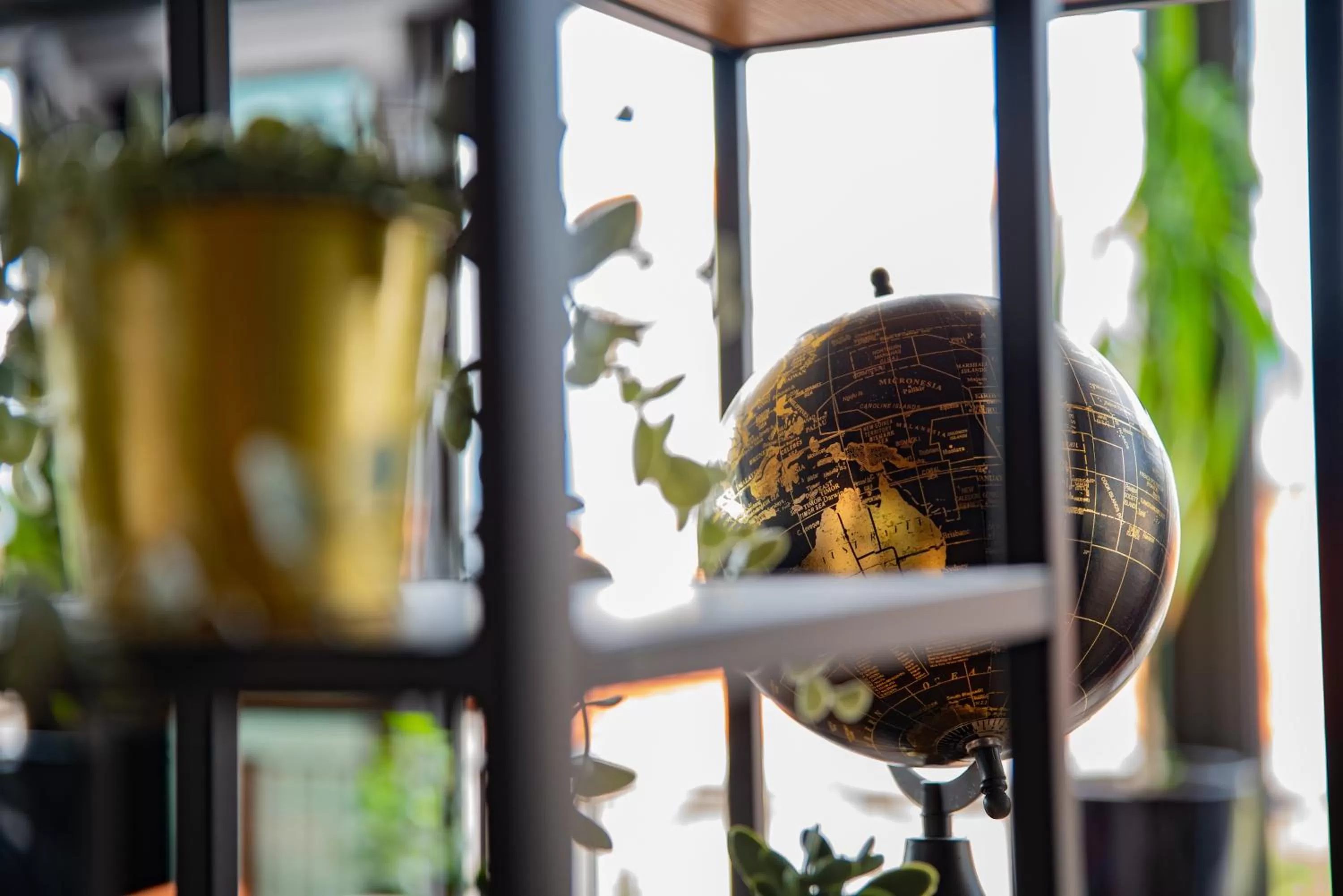 Decorative detail in Hotel Meduza