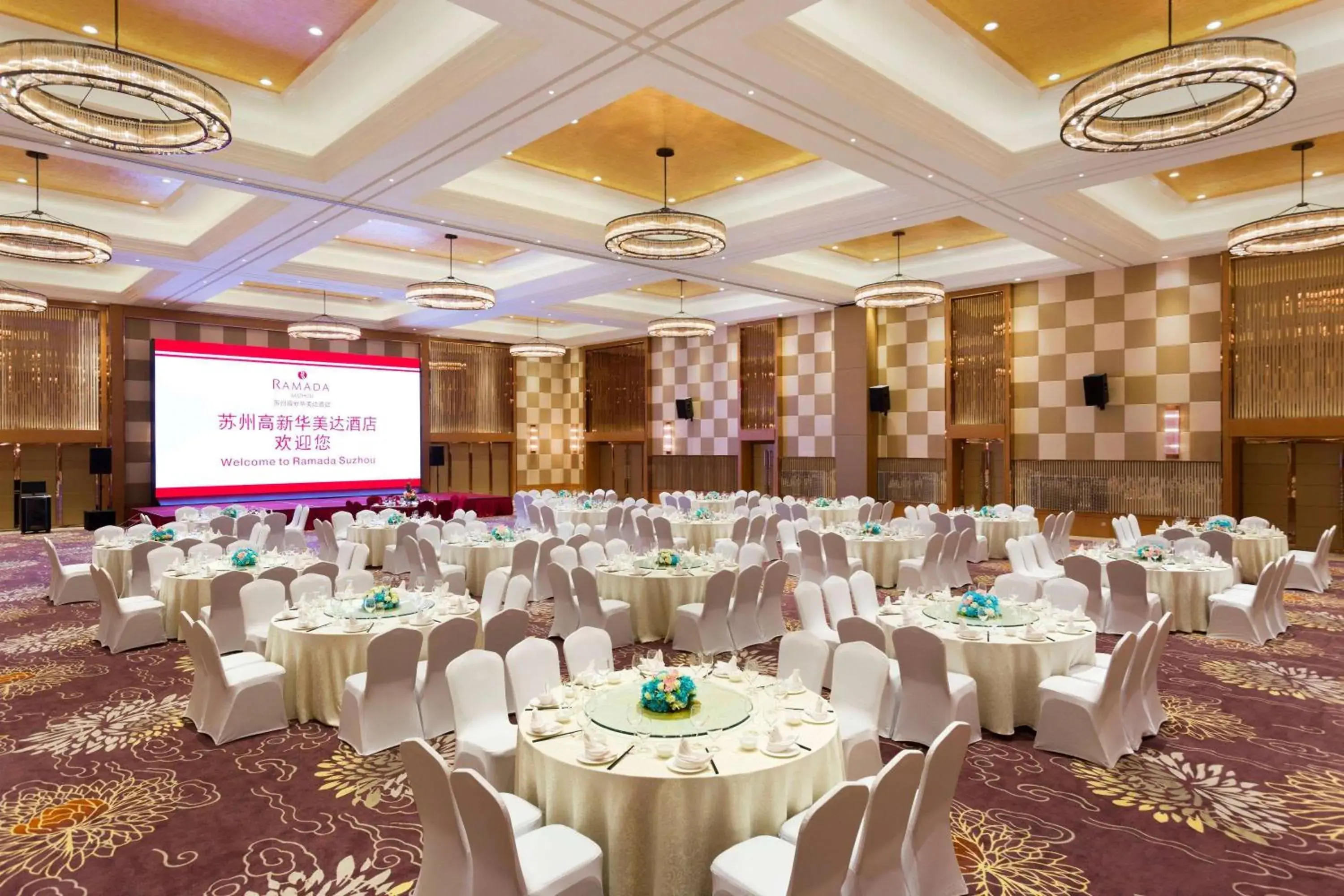 On site, Banquet Facilities in Ramada Suzhou