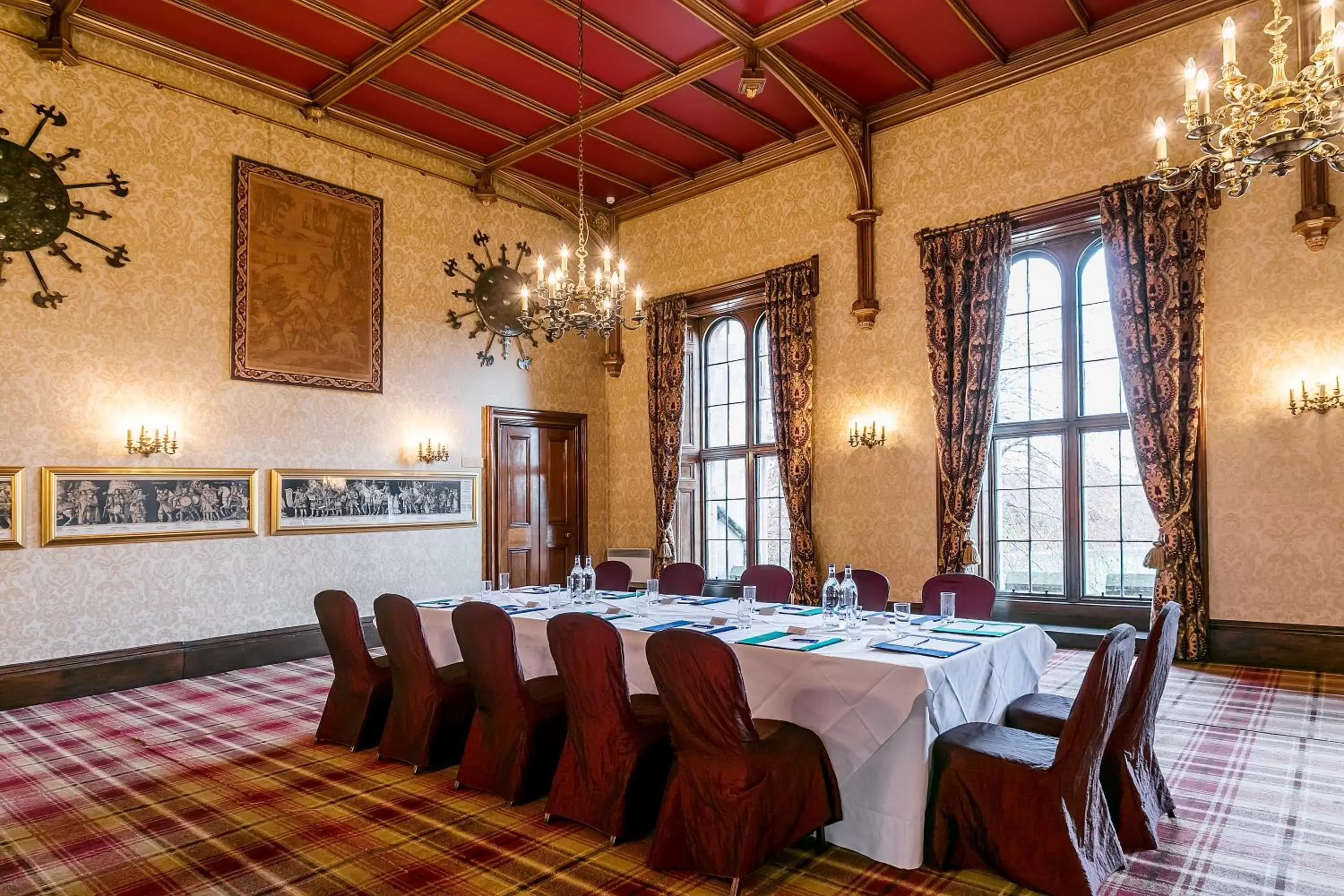 Business facilities, Restaurant/Places to Eat in Dalhousie Castle Hotel