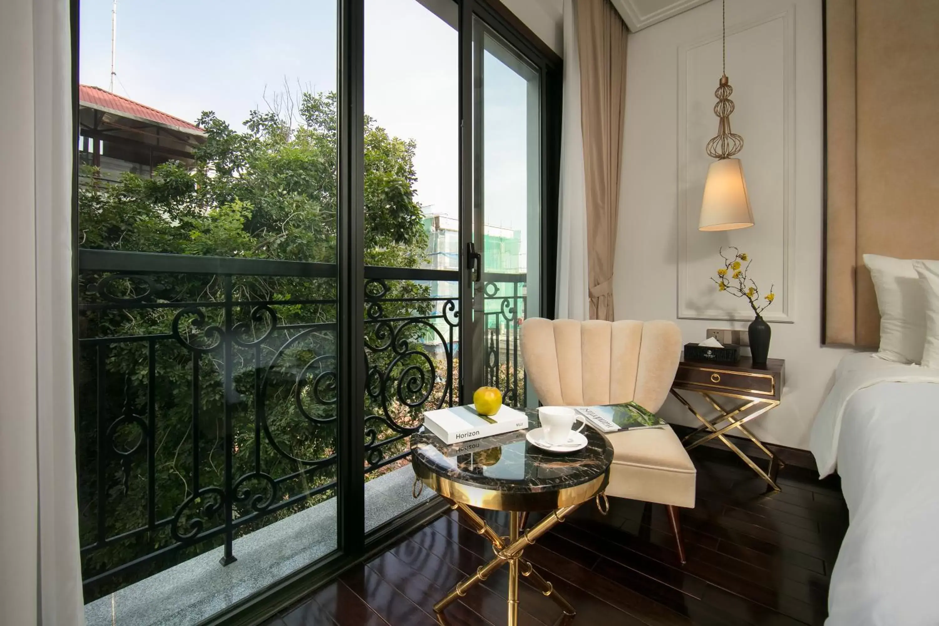 Seating area in Anatole Hotel Hanoi