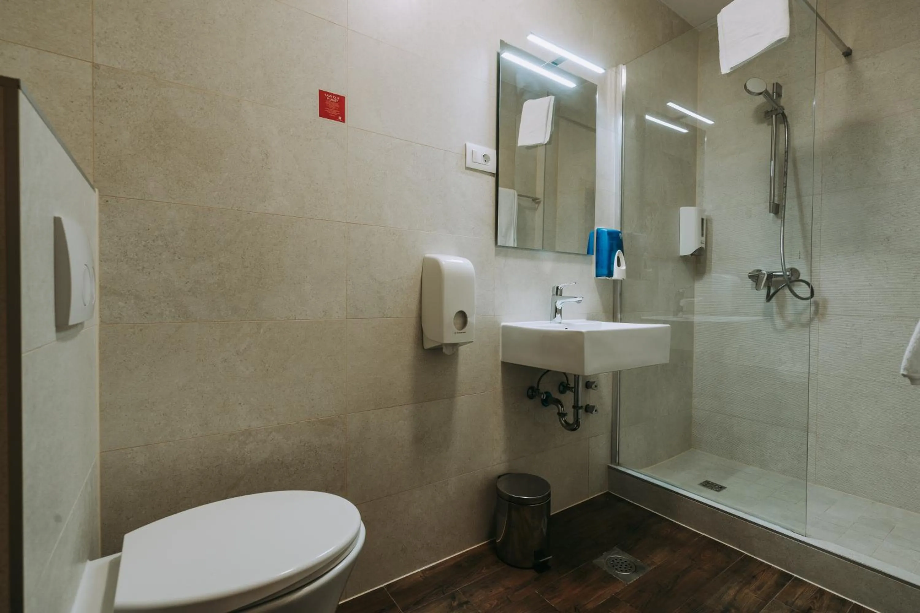 Bathroom in Hotel Sliško