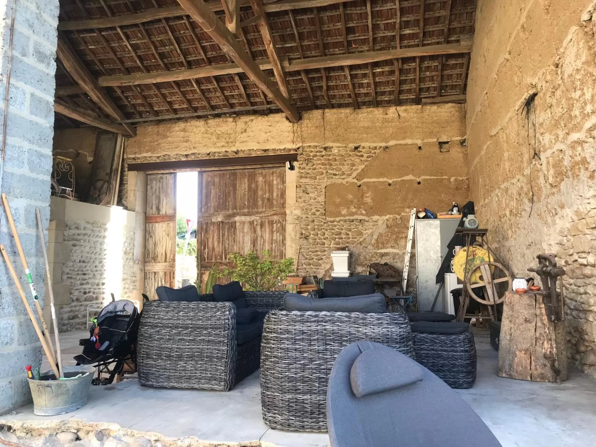 Garden in La Maison de Paul & Margaux