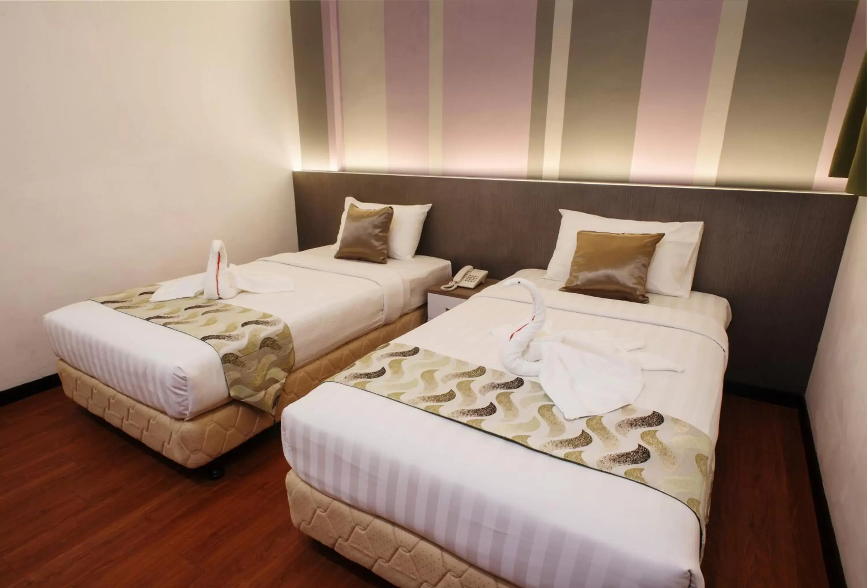 Photo of the whole room, Bed in HelicoNia Hotel