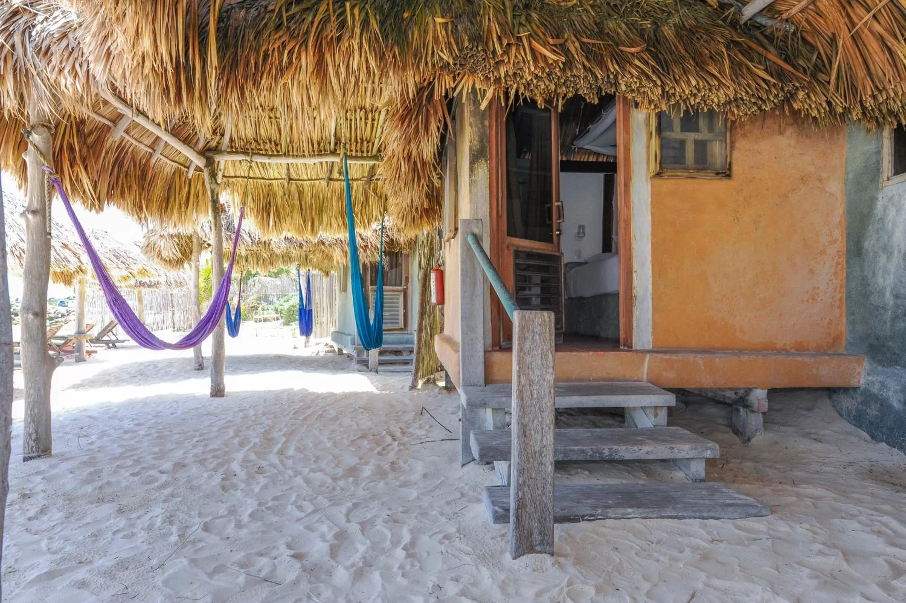 Patio in Zamas Hotel