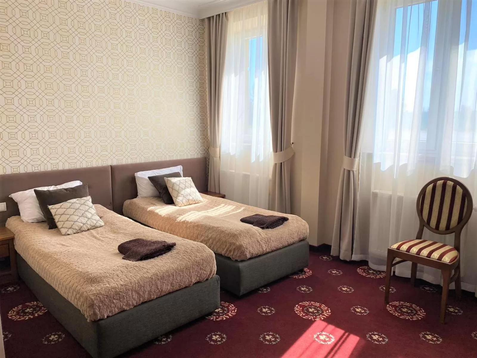 Bed in Hotel President