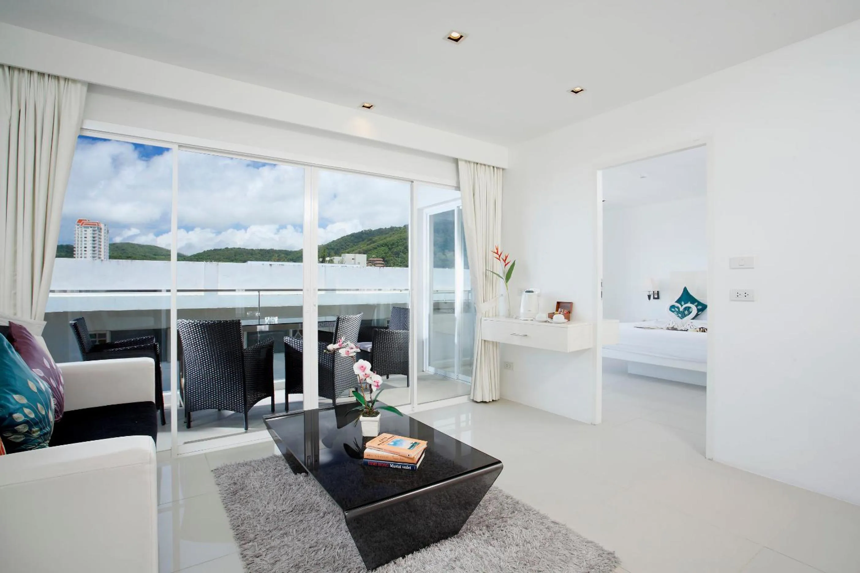 Seating area in Grand Sunset Hotel Phuket