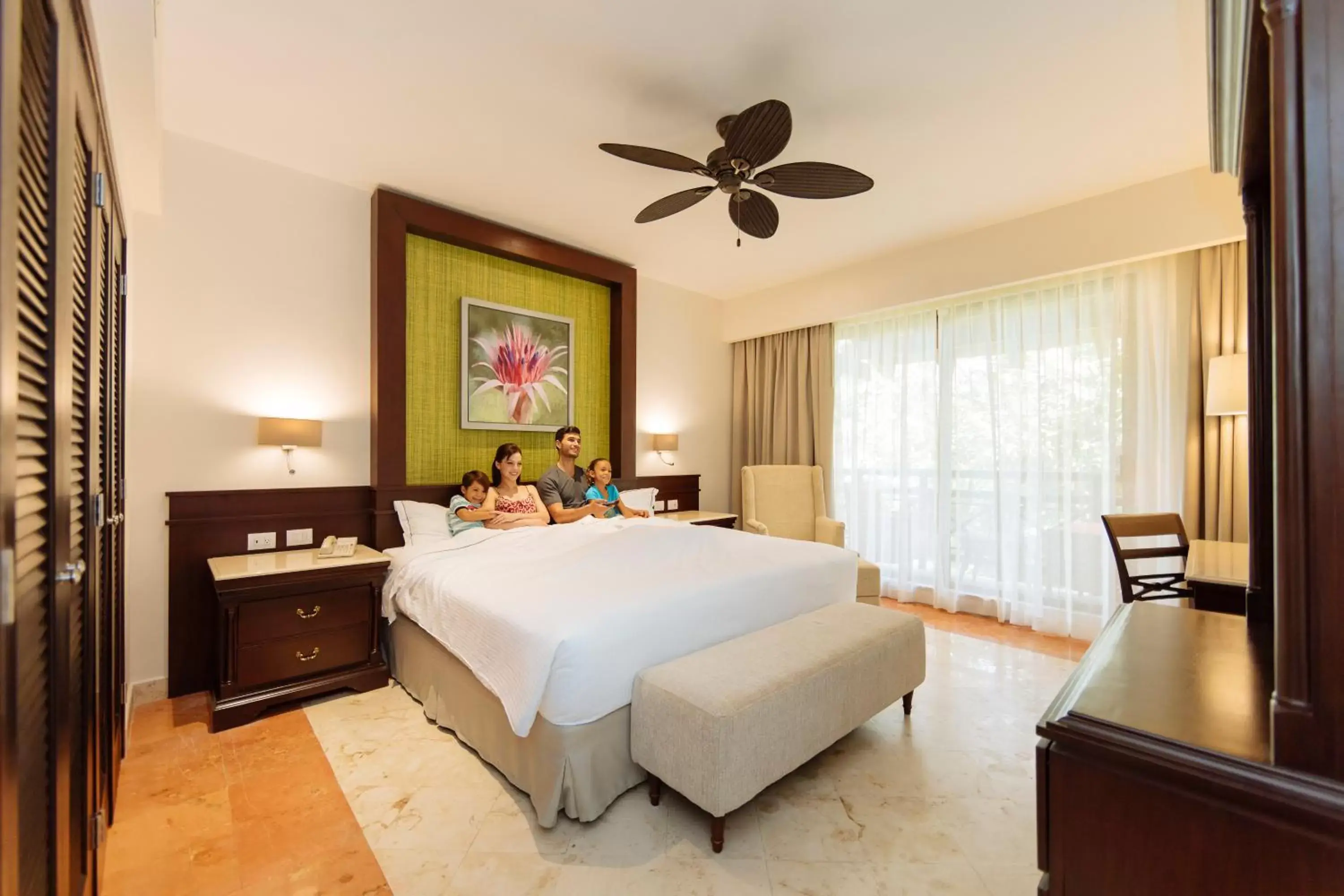 Bedroom, Bed in Occidental at Xcaret Destination - All Inclusive