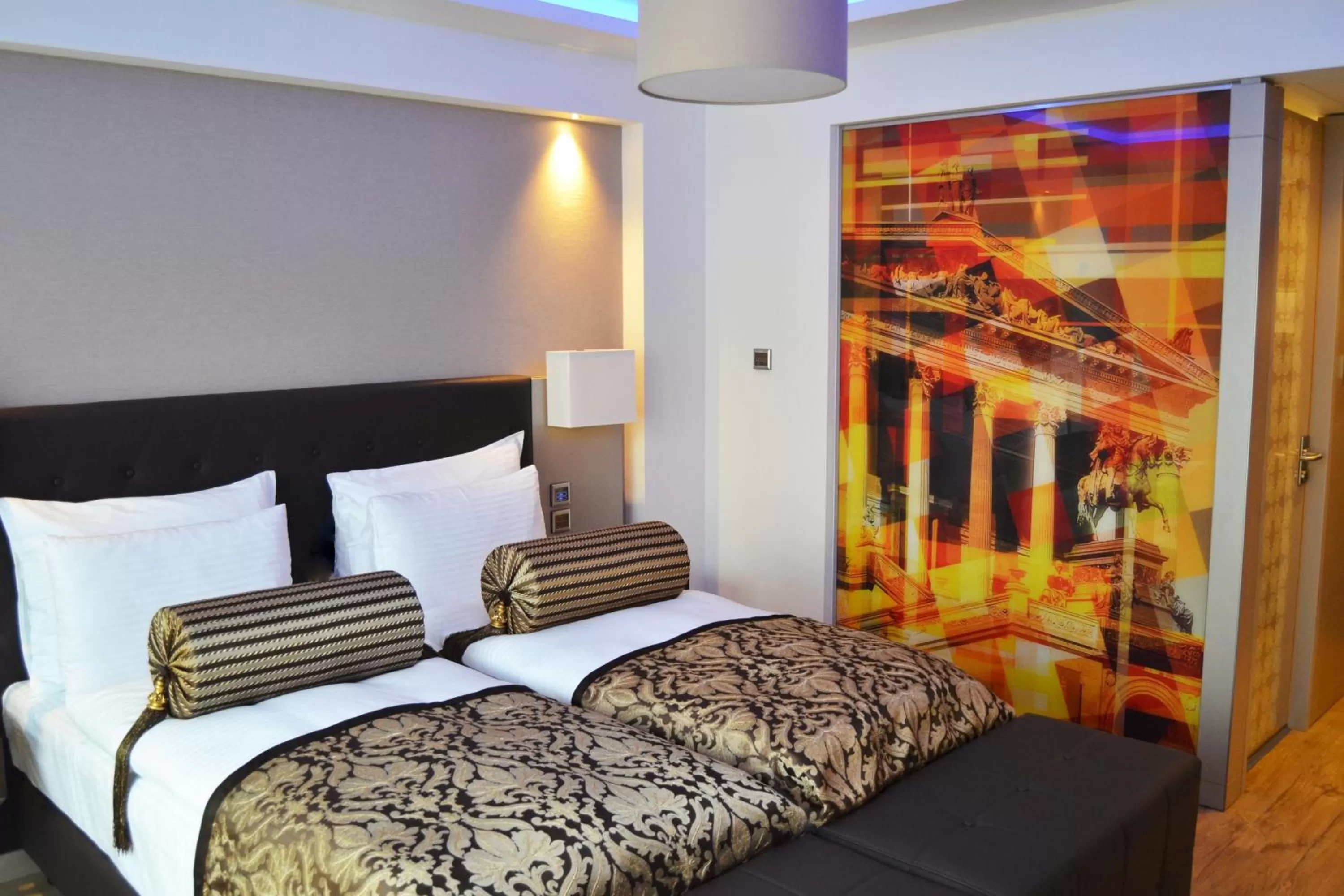 Bed in Axel TWO Berlin - Adults Only