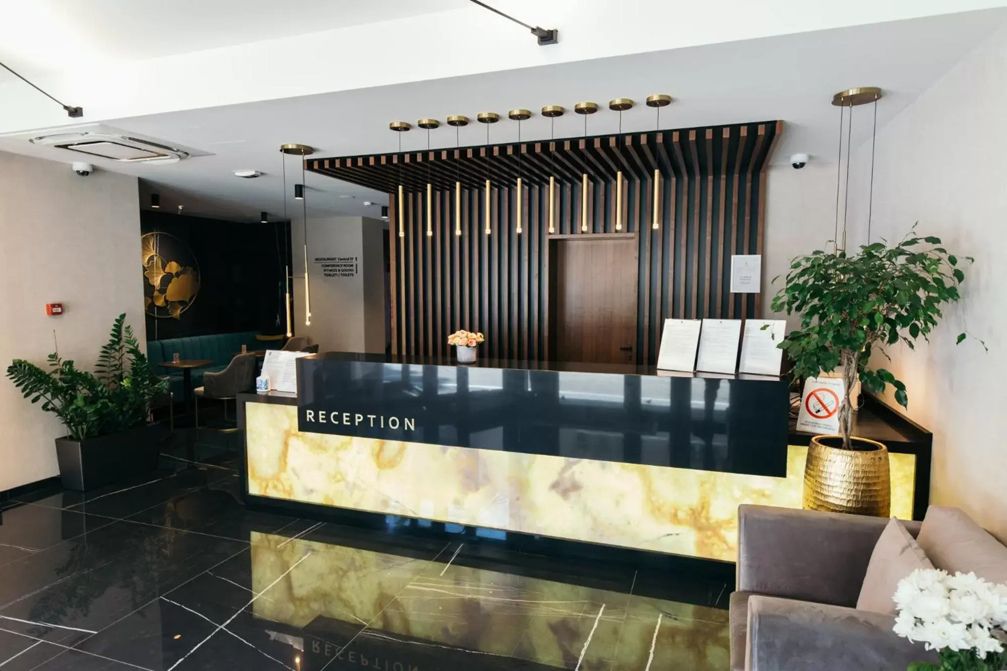 Lobby or reception, Lobby/Reception in Central Point Hotel Beograd