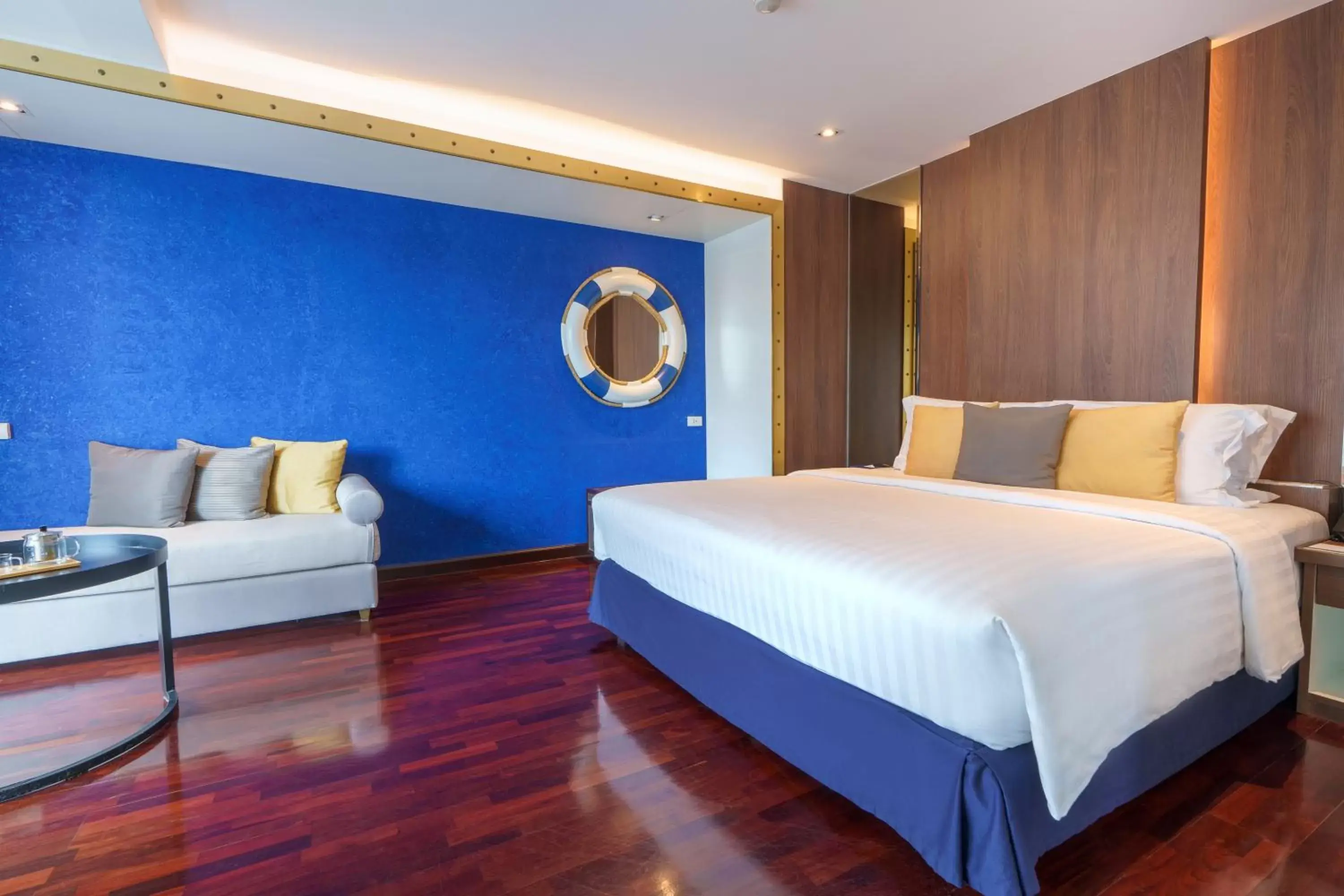 Bed in A-One The Royal Cruise Hotel Pattaya - SHA Extra Plus