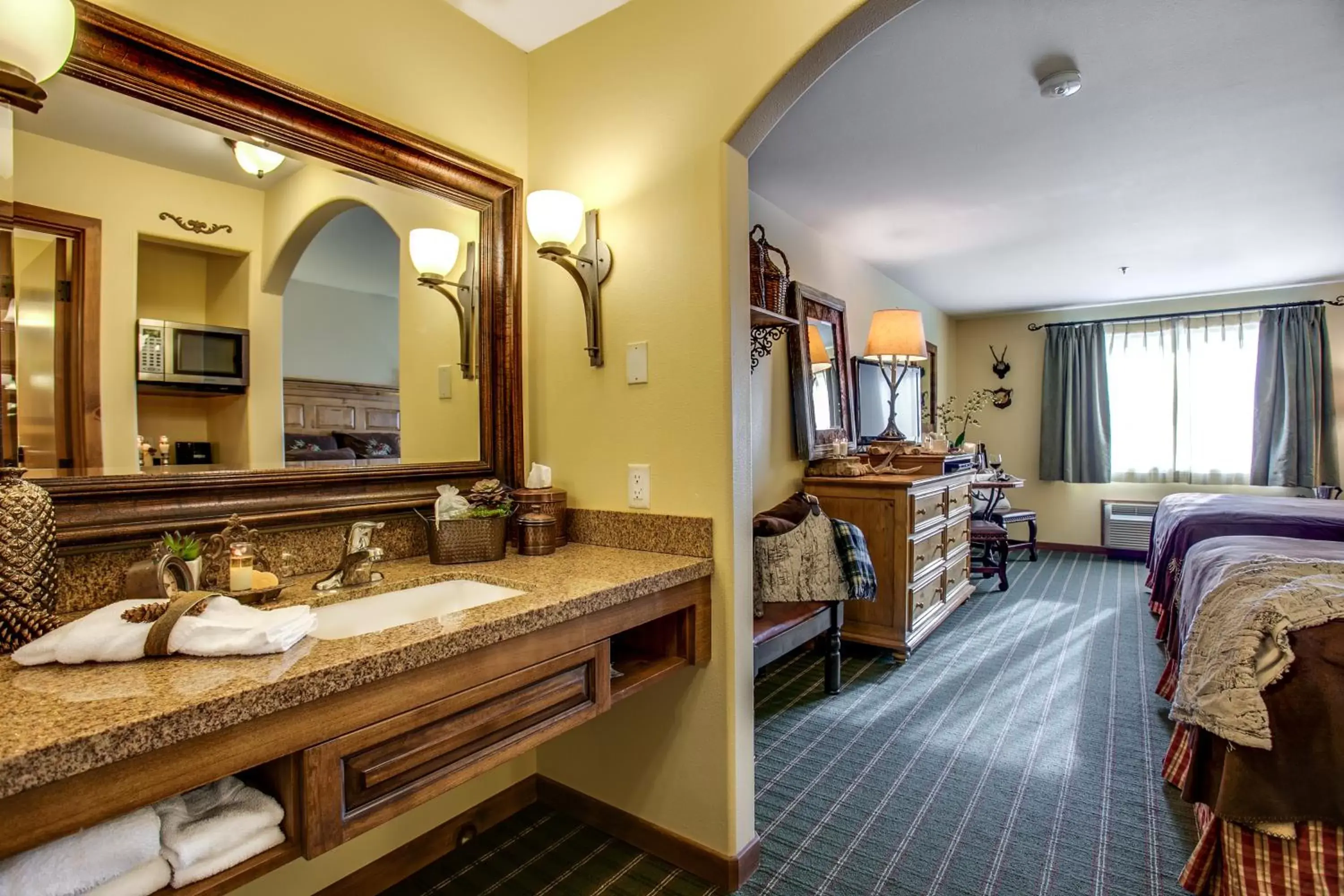 Photo of the whole room, Bathroom in Bavarian Lodge