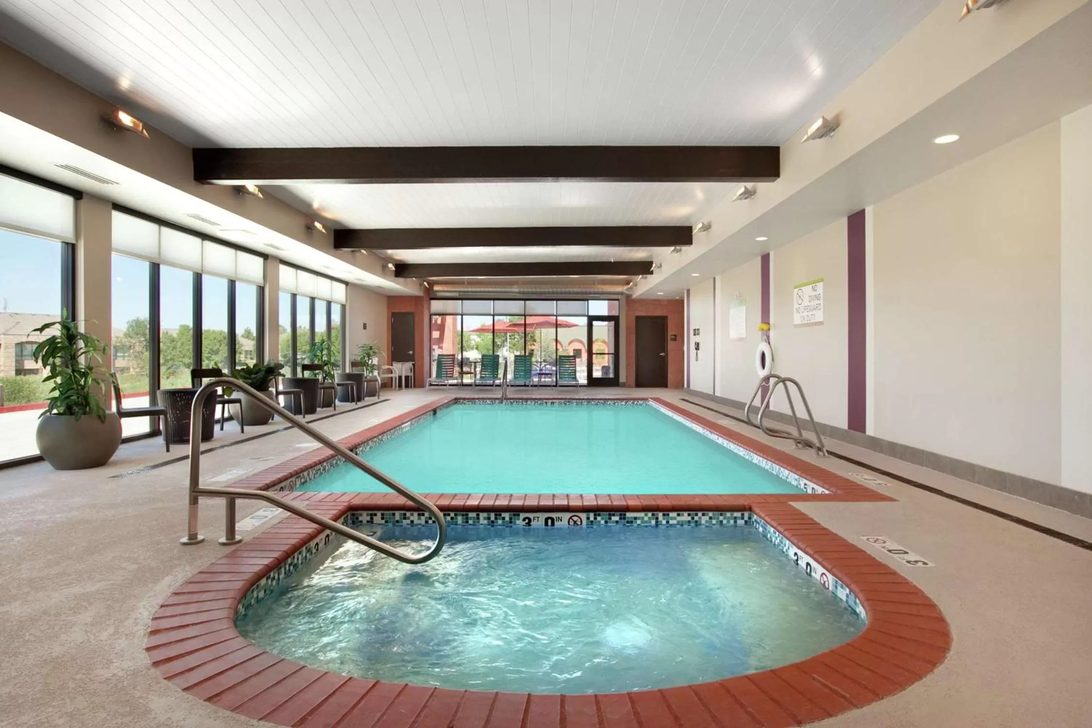 Pool view in Home2 Suites by Hilton Salt Lake City/Layton