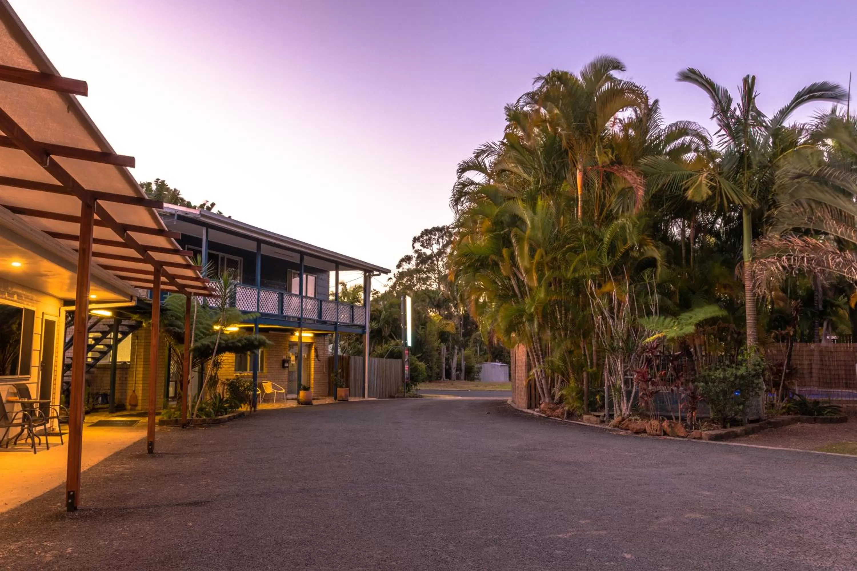 Property building in Tin Can Bay Motel