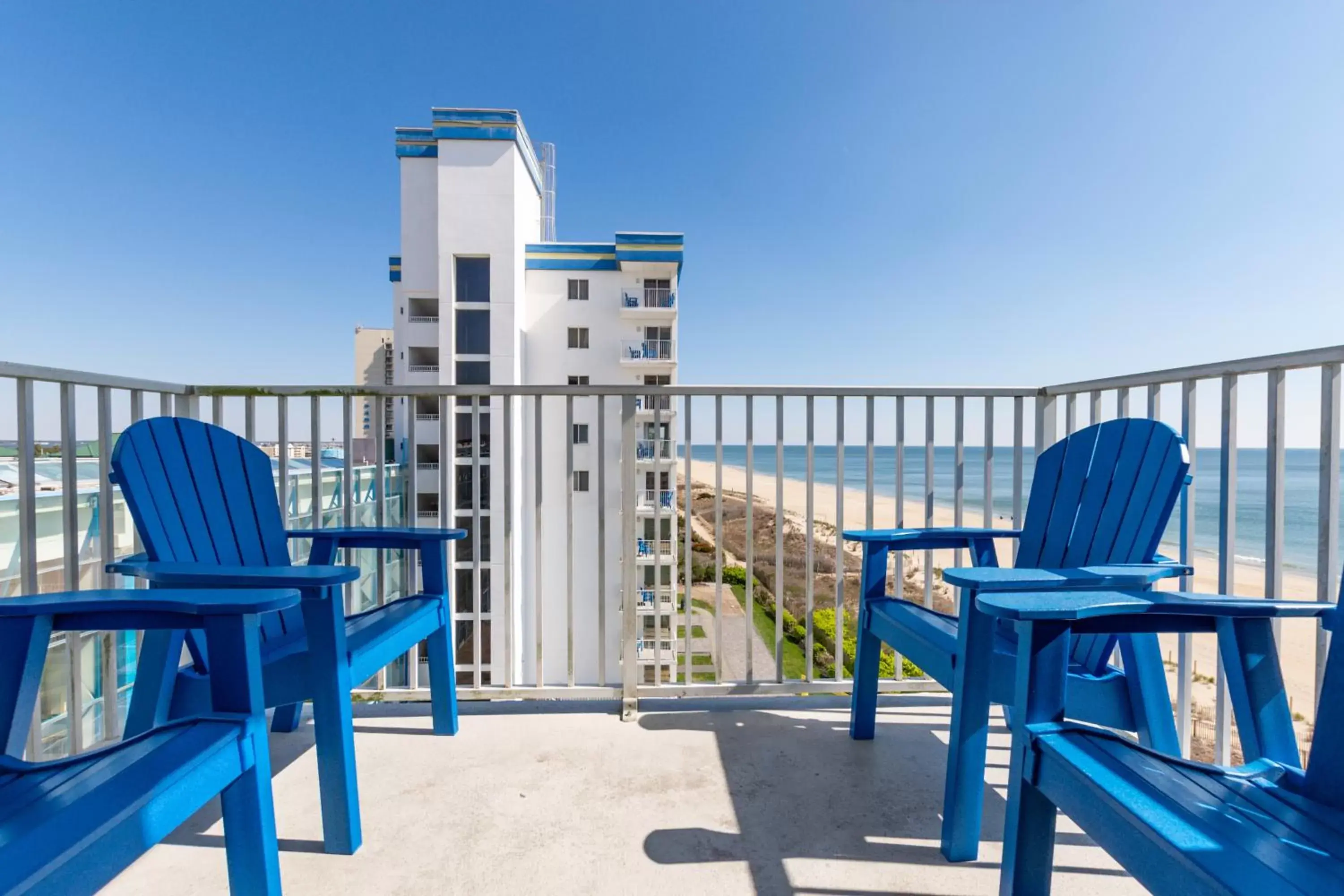Balcony/Terrace in Princess Royale Oceanfront Resort