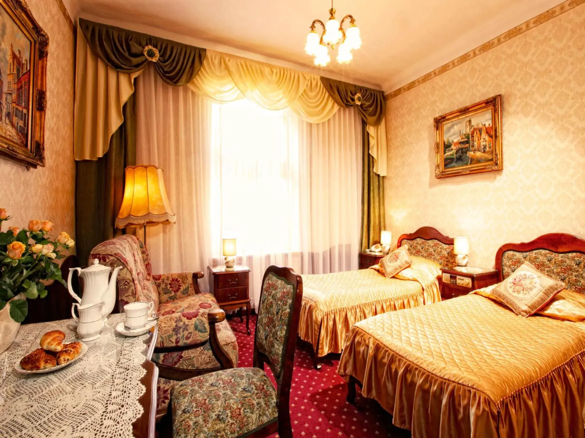 Bedroom in Hotel Europejski