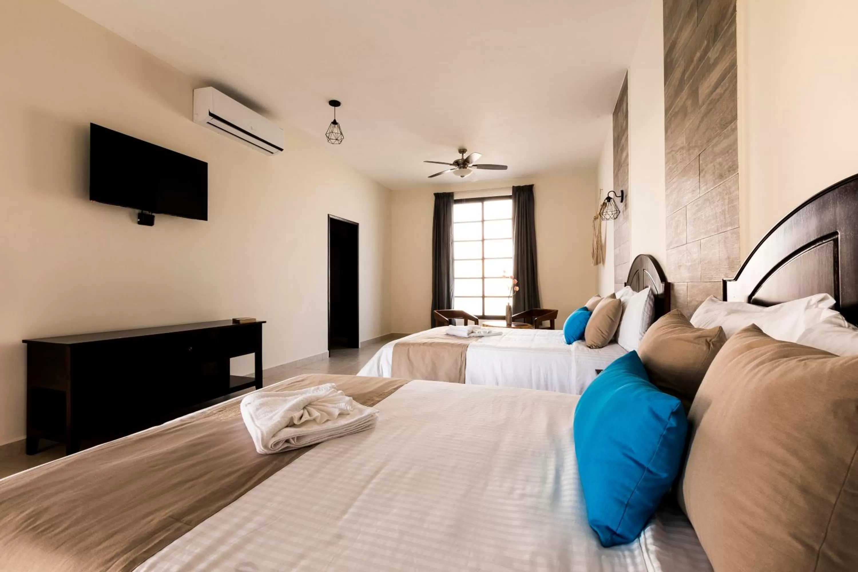 Other, Bed in Hotel Los Frailes, Valladolid, Yucatán