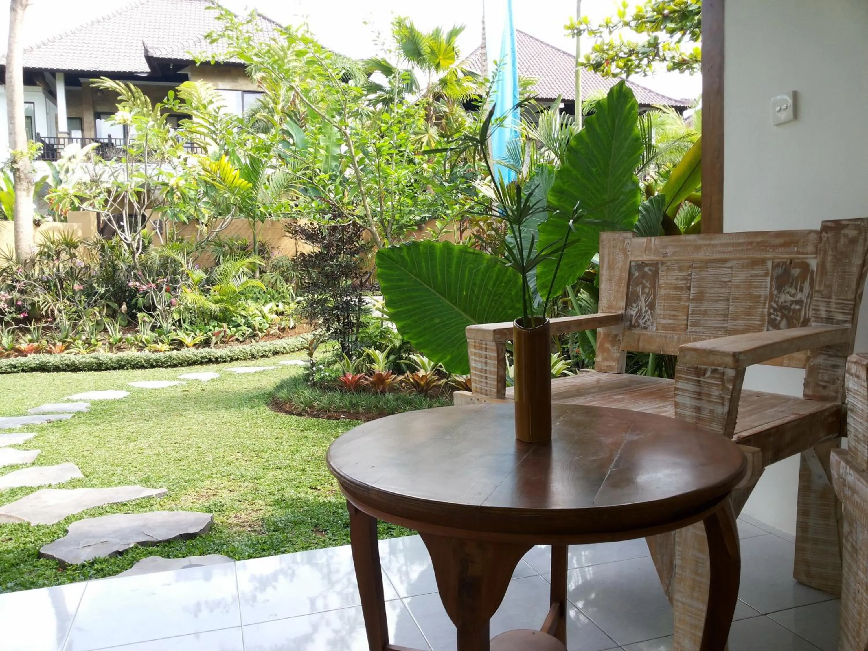 Seating area in Bali Dream Resort Ubud