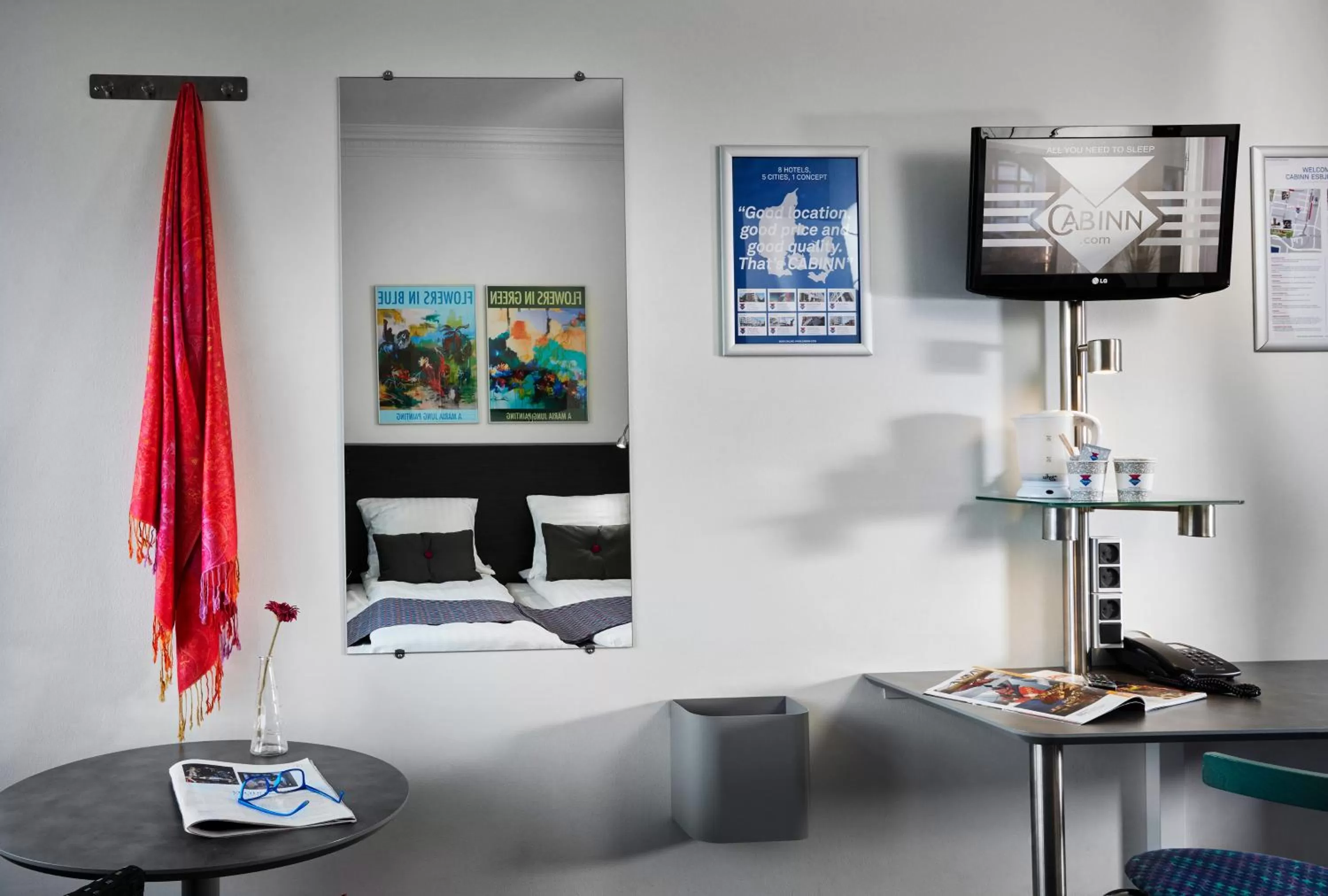 Bed in Cabinn Esbjerg