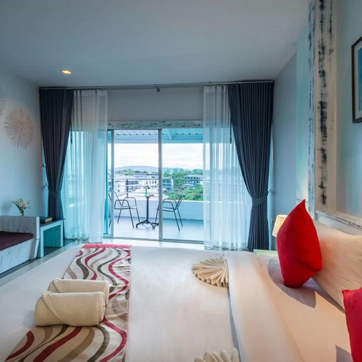 Bedroom, Bed in Baan Ban Dalay